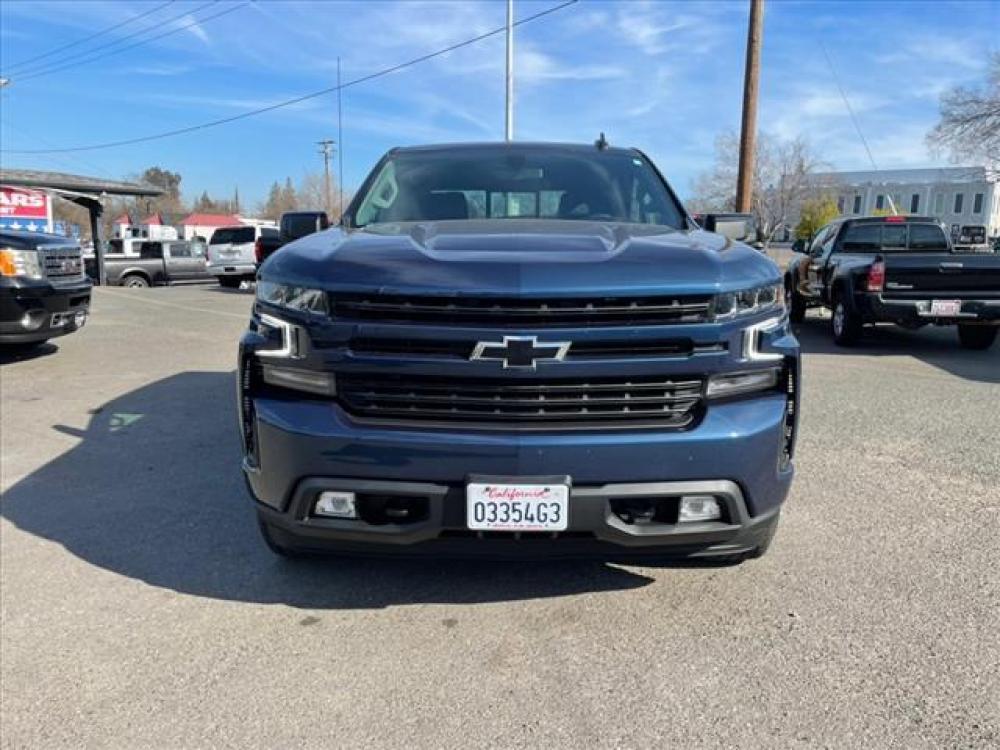 2021 Northsky Blue Metallic Chevrolet Silverado 1500 RST (3GCUYEET6MG) with an 3.0L Duramax 3.0L Diesel Turbo Common Rail Direct Injection engine, 10-Speed Shiftable Automatic transmission, located at 800 Riverside Ave, Roseville, CA, 95678, (916) 773-4549, 38.732265, -121.291039 - Photo #8