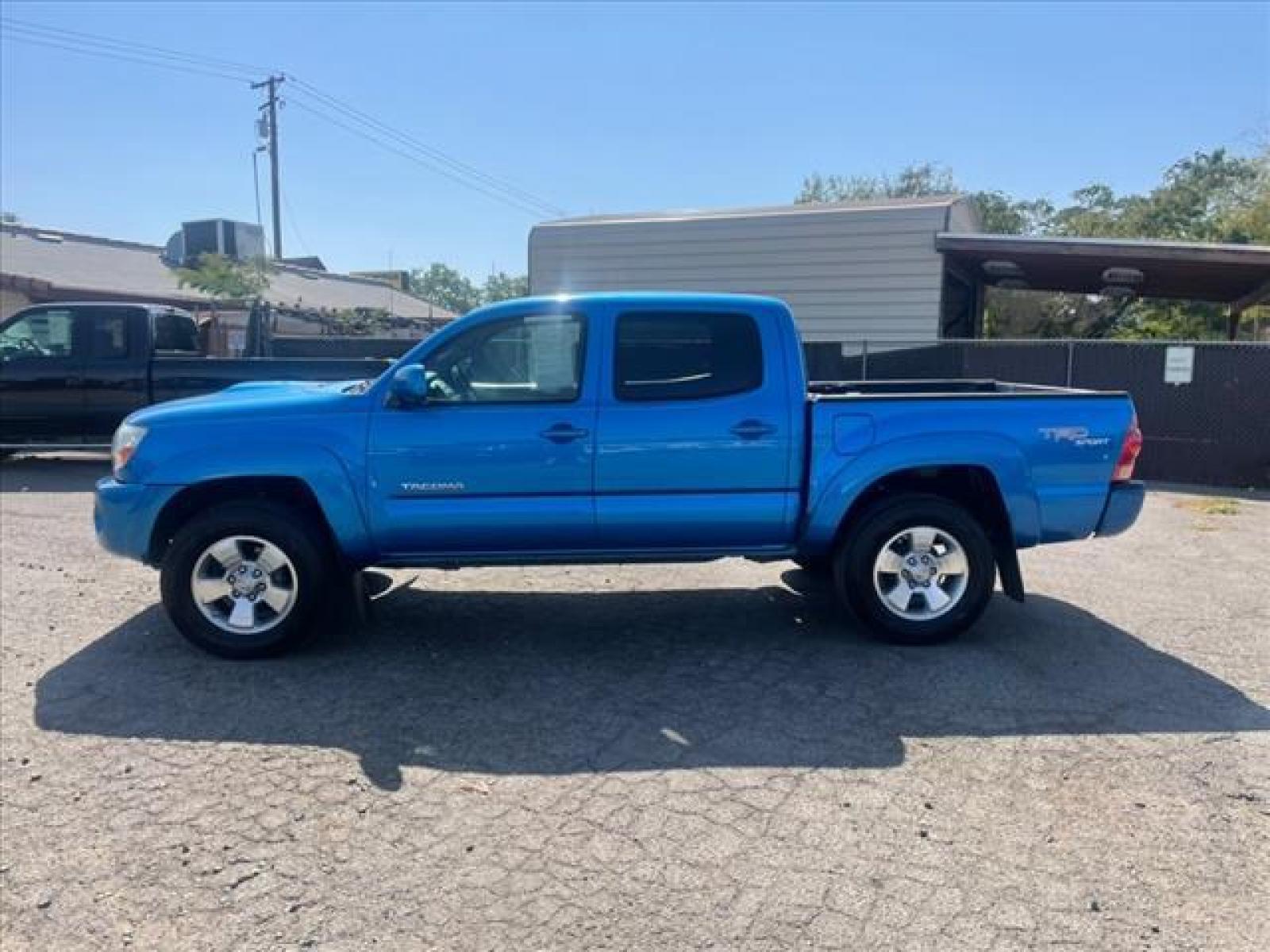 2008 Speedway Blue Metallic Toyota Tacoma PreRunner V6 (5TEJU62N18Z) with an 4.0L 4.0L V6 236hp 266ft. lbs. Sequential Electronic Fuel Injection engine, 5-Speed Automatic Overdrive w/ECT-i transmission, located at 800 Riverside Ave, Roseville, CA, 95678, (916) 773-4549, 38.732265, -121.291039 - TRD SPORT PACKAGE SERVICE RECORDS ON CLEAN CARFAX - Photo #5