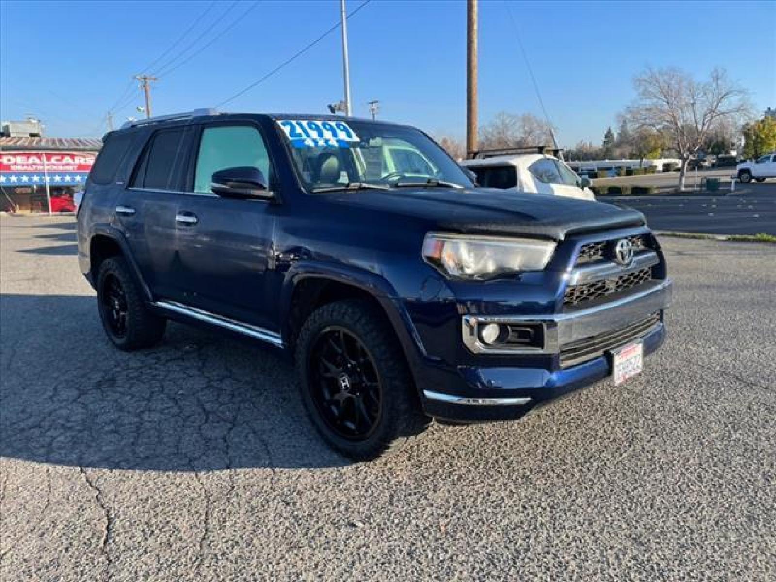 2014 Nautical Blue Metallic Toyota 4Runner Limited (JTEBU5JR3E5) with an 4.0L 4.0L V6 270hp 278ft. lbs. Sequential Multiport Fuel Injection engine, 5-Speed Shiftable Automatic transmission, located at 800 Riverside Ave, Roseville, CA, 95678, (916) 773-4549, 38.732265, -121.291039 - Photo #1