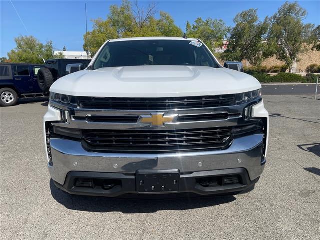 2019 Summit White Chevrolet Silverado 1500 LT (1GCUYDED8KZ) with an 5.3L EcoTec3 5.3L V8 355hp 383ft. lbs. Direct Injection engine, 8-Speed Shiftable Automatic transmission, located at 800 Riverside Ave, Roseville, CA, 95678, 916-773-4549 & Toll Free: 866-719-4393, 38.732265, -121.291039 - 4X4 CREW CAB LT NEW TIRES ONE OWNER SERVICE RECORDS ON CLEAN CARFAX - Photo #7
