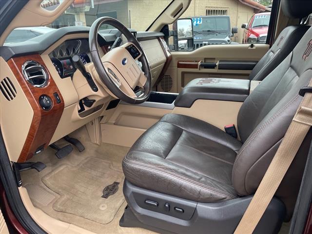 2015 Bronze Fire/Caribou Metallic Ford F-250 Super Duty King Ranch (1FT7W2BT2FE) with an 6.7L Power Stroke 6.7L Biodiesel Turbo V8 440hp 860ft. lbs. Common Rail Direct Injection engine, 6-Speed Shiftable Automatic transmission, located at 800 Riverside Ave, Roseville, CA, 95678, 916-773-4549 & Toll Free: 866-719-4393, 38.732265, -121.291039 - DIESEL CREW CAB 4X4 FX4 KING RANCH LOW MILES MOON ROOF - Photo #12