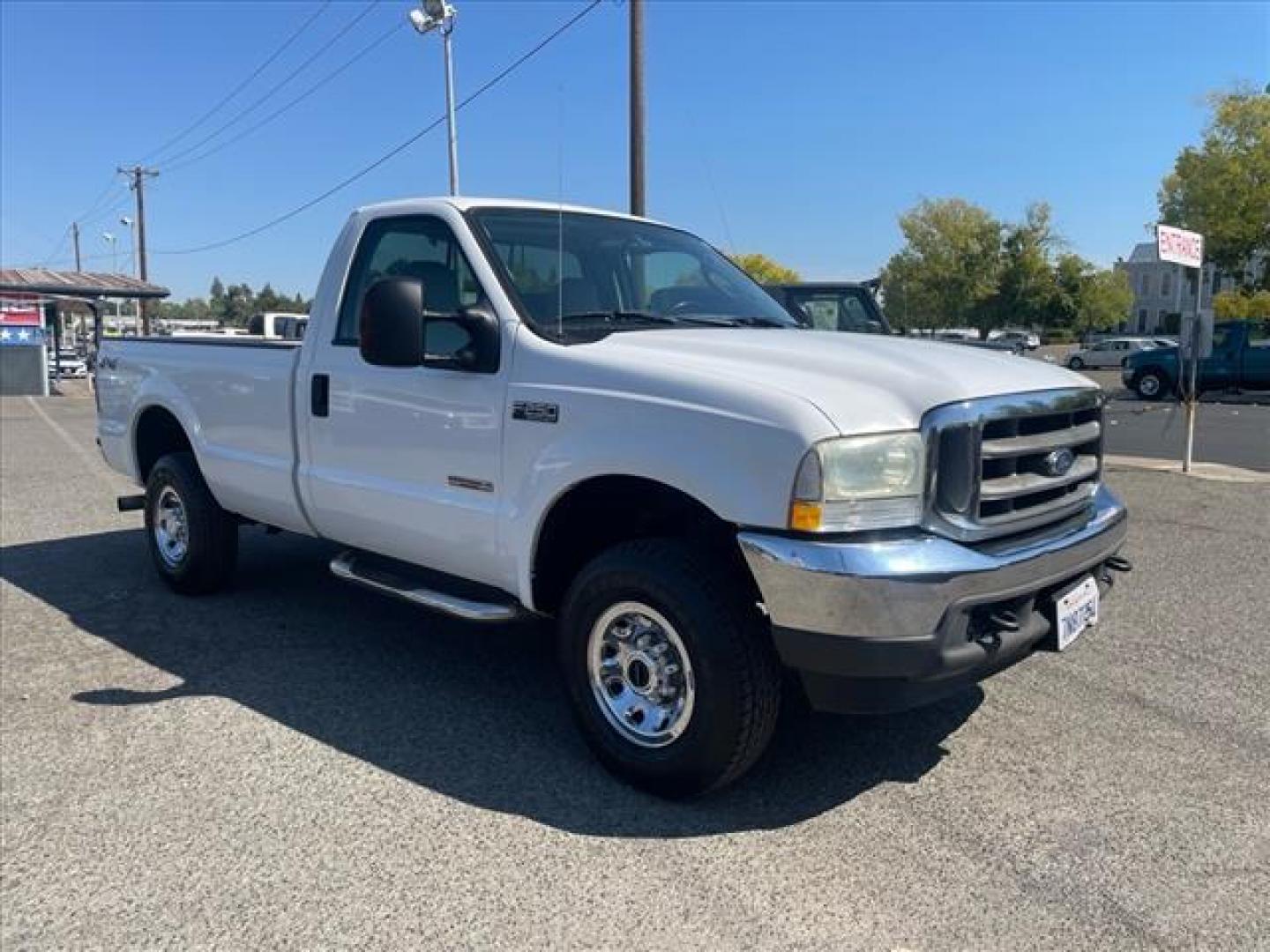 2004 Oxford White Clearcoat Ford F-250 Super Duty XLT (1FTNF21P54E) with an 6.0L Power Stroke 6.0L Diesel Turbo V8 325hp 560ft. lbs. Other engine, 5-Speed Automatic transmission, located at 800 Riverside Ave, Roseville, CA, 95678, (916) 773-4549, 38.732265, -121.291039 - Photo#0