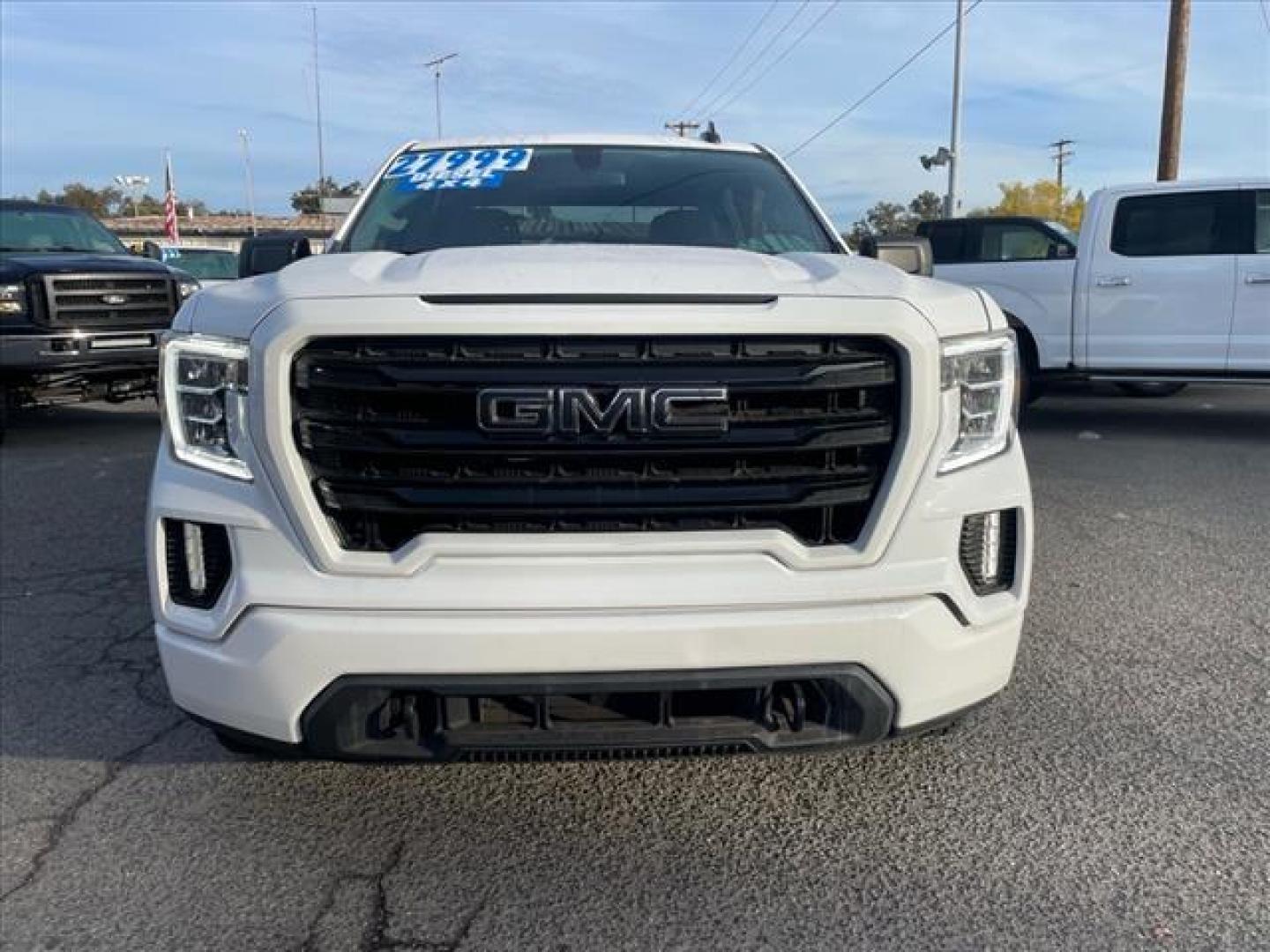 2021 Summit White GMC Sierra 1500 Elevation (3GTU9CET0MG) with an 3.0L Duramax 3.0L Diesel Turbo I6 277hp 460ft. lbs. Common Rail Direct Injection engine, 10-Speed Shiftable Automatic transmission, located at 800 Riverside Ave, Roseville, CA, 95678, (916) 773-4549, 38.732265, -121.291039 - Photo#8