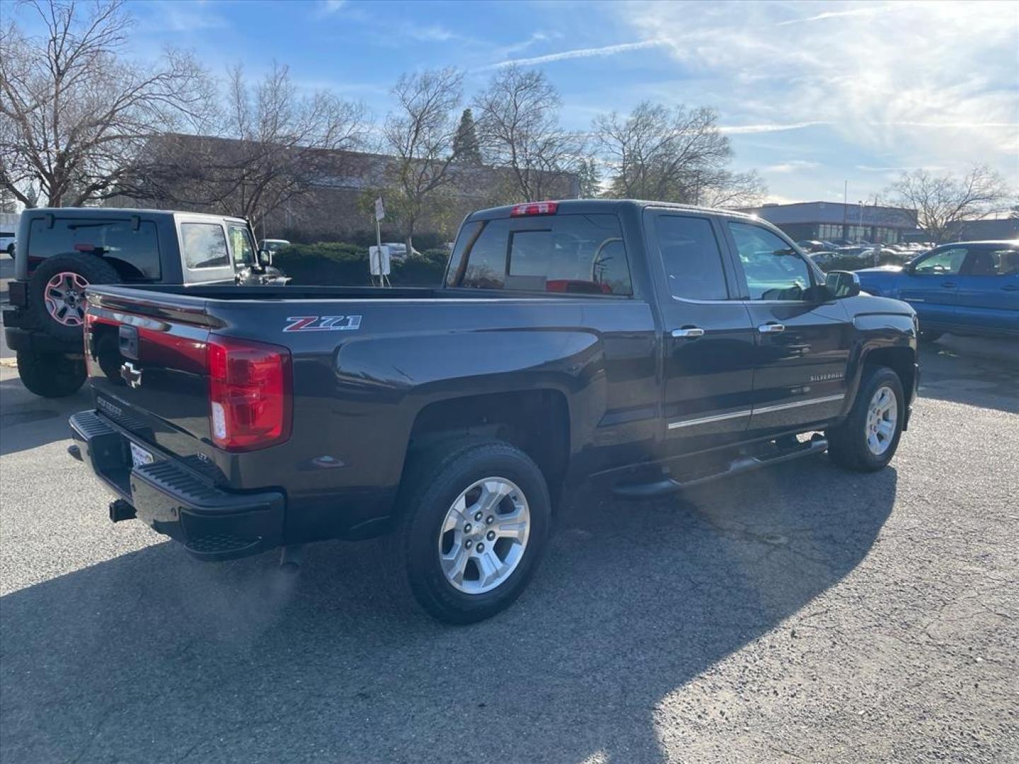 2016 Autumn Bronze Metallic Chevrolet Silverado 1500 LTZ Z71 (1GCVKSEC3GZ) with an 5.3L EcoTec3 5.3L V8 355hp 383ft. lbs. Direct Injection engine, 6-Speed Shiftable Automatic w/Overdrive transmission, located at 800 Riverside Ave, Roseville, CA, 95678, (916) 773-4549, 38.732265, -121.291039 - 4X4 Z-71 DOUBLE CAB LTZ CLEAN CARFAX - Photo#3