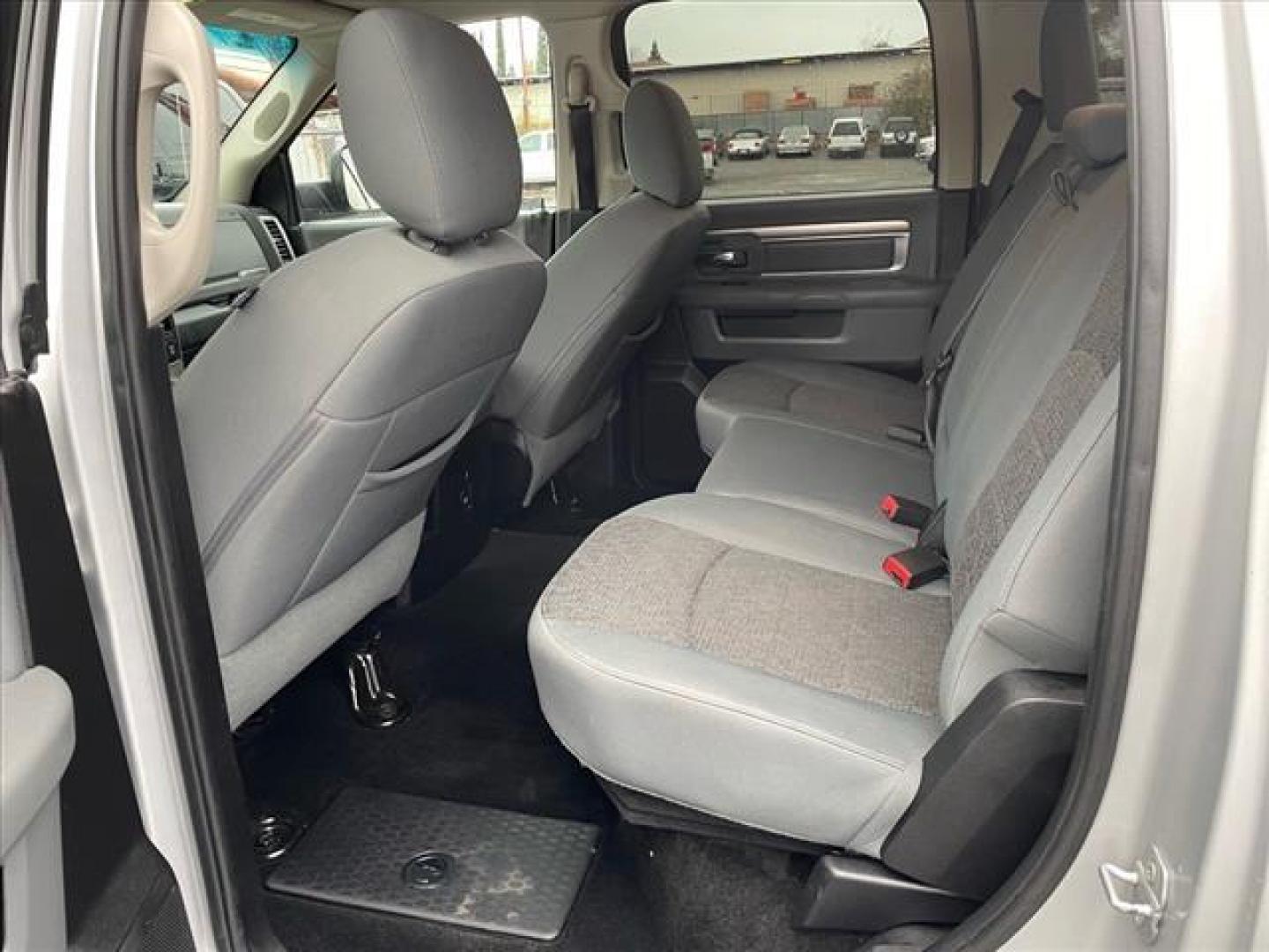 2016 Bright Silver Metallic Clear Coat RAM 1500 Big Horn (1C6RR7LM1GS) with an 3.0L EcoDiesel 3.0L Biodiesel Turbo V6 240hp 420ft. lbs. Common Rail Direct Injection engine, 8-Speed Shiftable Automatic transmission, located at 800 Riverside Ave, Roseville, CA, 95678, (916) 773-4549, 38.732265, -121.291039 - ECODIESEL CREW CAB 4X4 SLT BIG HORN CLEAN CARFAX - Photo#10
