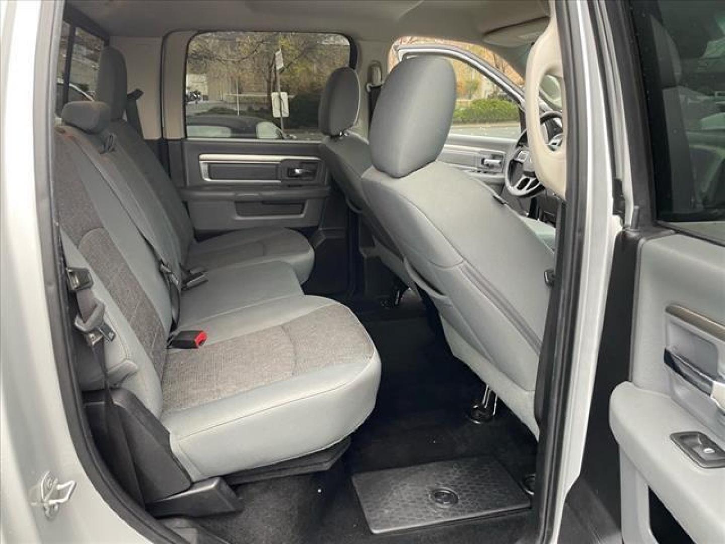 2016 Bright Silver Metallic Clear Coat RAM 1500 Big Horn (1C6RR7LM1GS) with an 3.0L EcoDiesel 3.0L Biodiesel Turbo V6 240hp 420ft. lbs. Common Rail Direct Injection engine, 8-Speed Shiftable Automatic transmission, located at 800 Riverside Ave, Roseville, CA, 95678, (916) 773-4549, 38.732265, -121.291039 - ECODIESEL CREW CAB 4X4 SLT BIG HORN CLEAN CARFAX - Photo#13