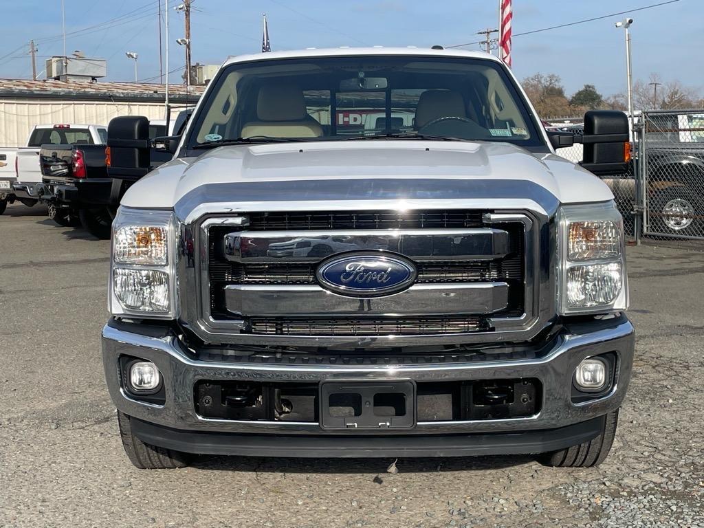 2011 Oxford White Ford F-250 Super Duty Lariat (1FT7W2AT2BE) with an 6.7L Power Stroke 6.7L Biodiesel Turbo V8 400hp 800ft. lbs. Common Rail Direct Injection engine, 6-Speed Shiftable Automatic transmission, located at 800 Riverside Ave, Roseville, CA, 95678, (916) 773-4549, 38.732265, -121.291039 - DIESEL CREW CAB LARIAT LOW MILES - Photo#7