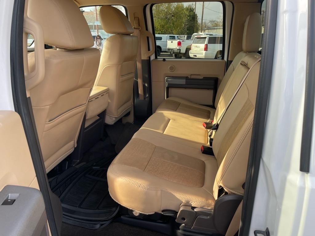 2011 Oxford White Ford F-250 Super Duty Lariat (1FT7W2AT2BE) with an 6.7L Power Stroke 6.7L Biodiesel Turbo V8 400hp 800ft. lbs. Common Rail Direct Injection engine, 6-Speed Shiftable Automatic transmission, located at 800 Riverside Ave, Roseville, CA, 95678, (916) 773-4549, 38.732265, -121.291039 - DIESEL CREW CAB LARIAT LOW MILES - Photo#11