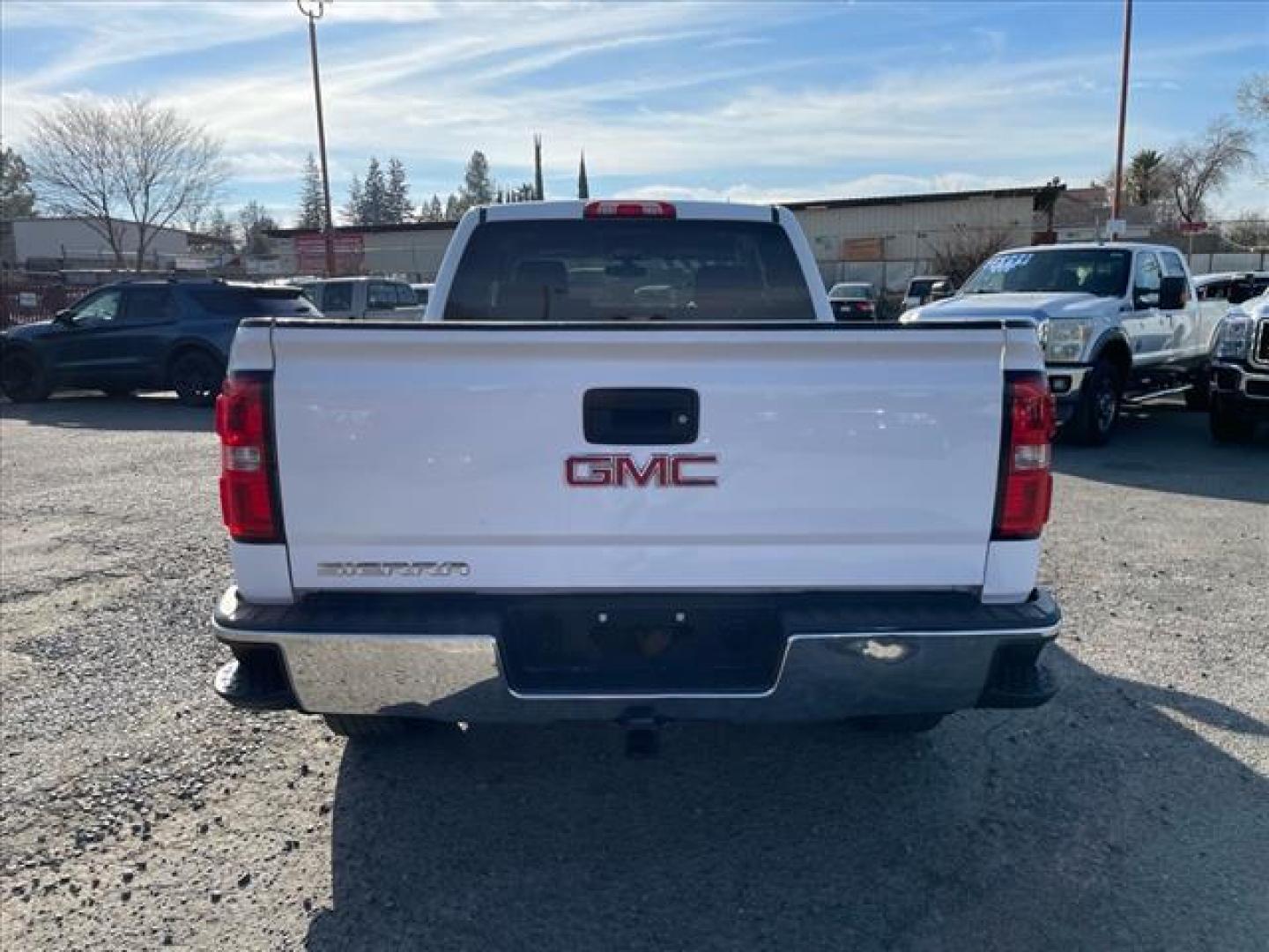 2014 Summit White GMC Sierra 1500 Base (1GTV2TEC4EZ) with an 5.3L EcoTec3 5.3L Flex Fuel V8 355hp 383ft. lbs. Direct Injection engine, 6-Speed Shiftable Automatic w/Overdrive transmission, located at 800 Riverside Ave, Roseville, CA, 95678, (916) 773-4549, 38.732265, -121.291039 - Photo#3