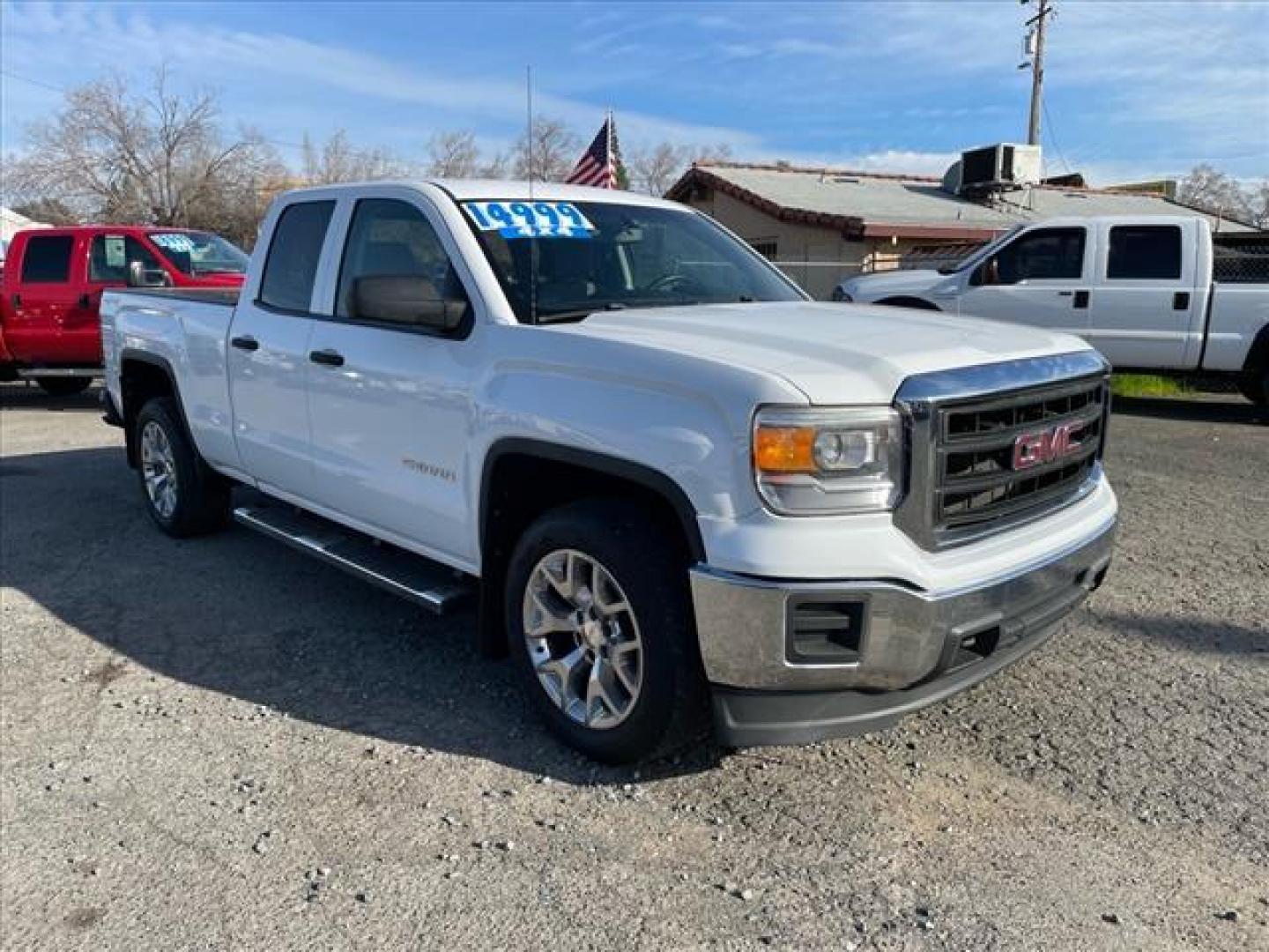 2014 Summit White GMC Sierra 1500 Base (1GTV2TEC4EZ) with an 5.3L EcoTec3 5.3L Flex Fuel V8 355hp 383ft. lbs. Direct Injection engine, 6-Speed Shiftable Automatic w/Overdrive transmission, located at 800 Riverside Ave, Roseville, CA, 95678, (916) 773-4549, 38.732265, -121.291039 - Photo#6