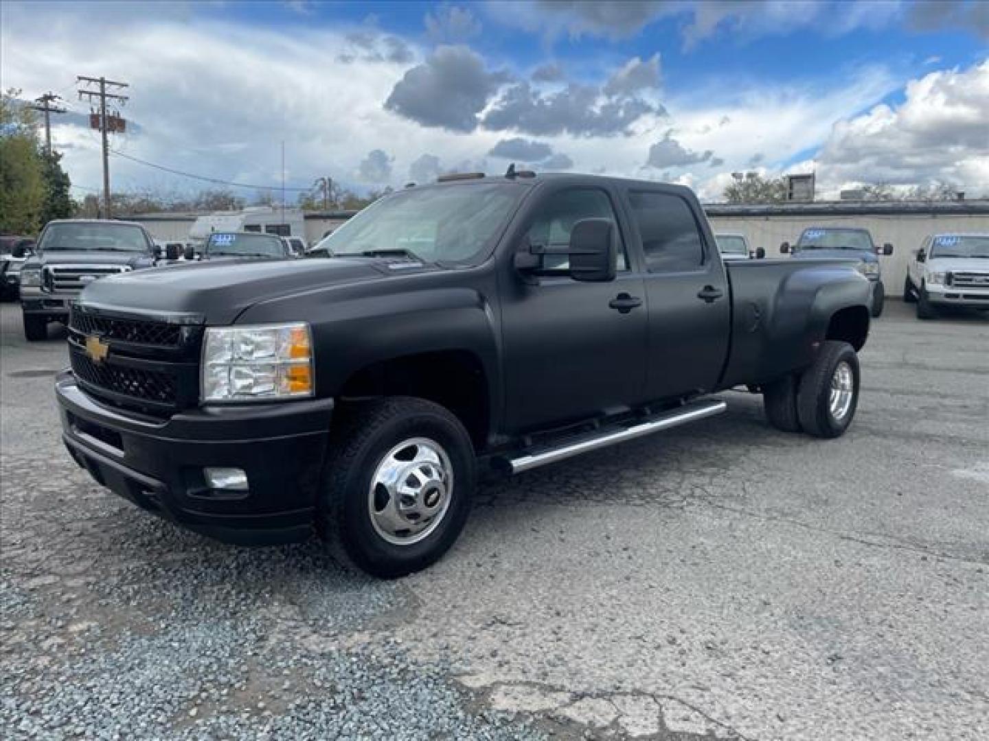 2013 Black Chevrolet Silverado 3500HD LT (1GC4C0C81DF) with an 6.6L Duramax 6.6L Diesel Turbo V8 397hp 765ft. lbs. Common Rail Direct Injection engine, Allison 1000 6-Speed Shiftable Automatic transmission, located at 800 Riverside Ave, Roseville, CA, 95678, (916) 773-4549, 38.732265, -121.291039 - Photo#0