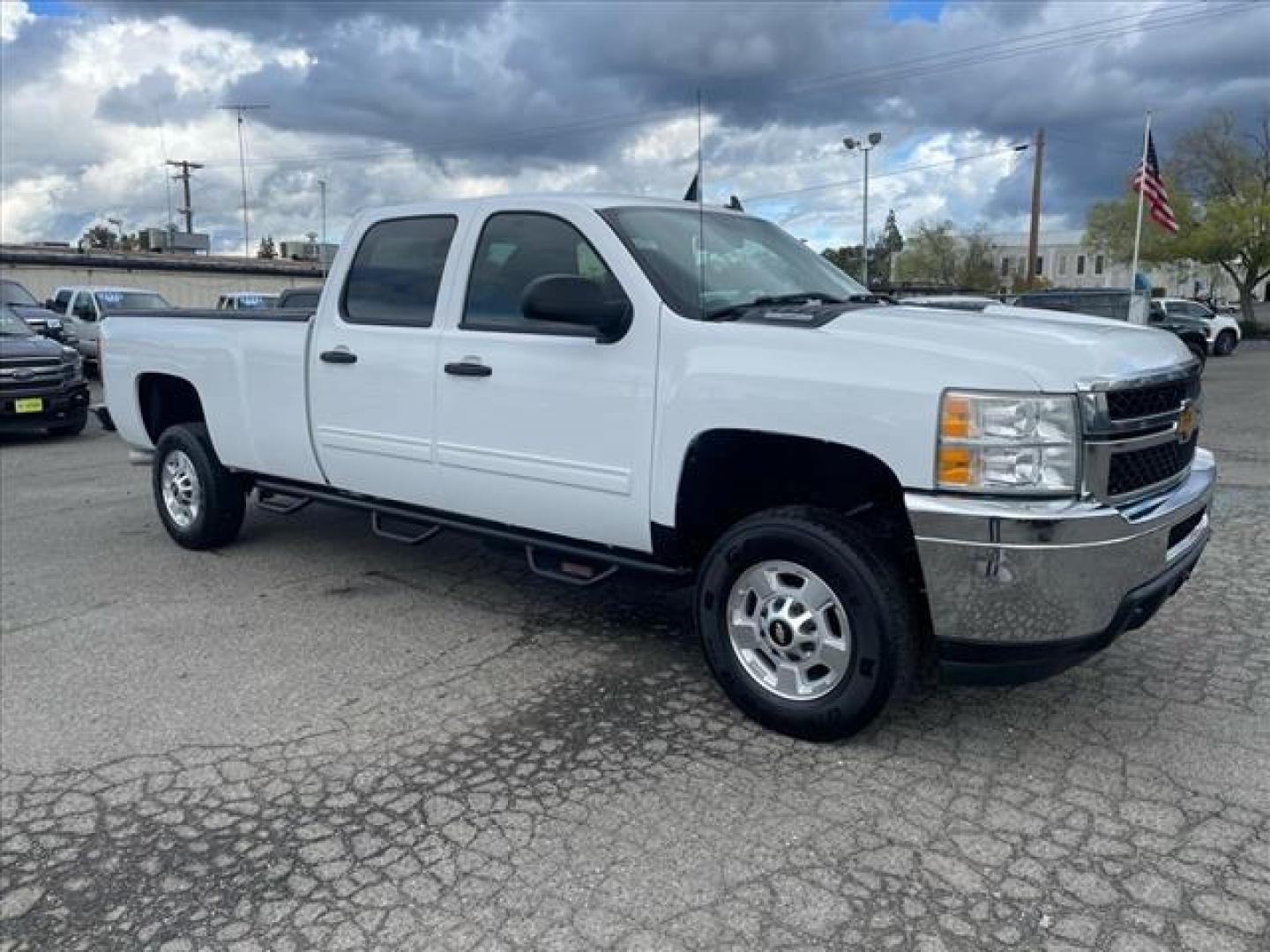 2013 Summit White Chevrolet Silverado 2500HD LT (1GC1KXE83DF) with an 6.6L Duramax 6.6L Diesel Turbo V8 397hp 765ft. lbs. Common Rail Direct Injection engine, Allison 1000 6-Speed Shiftable Automatic transmission, located at 800 Riverside Ave, Roseville, CA, 95678, (916) 773-4549, 38.732265, -121.291039 - Photo#1
