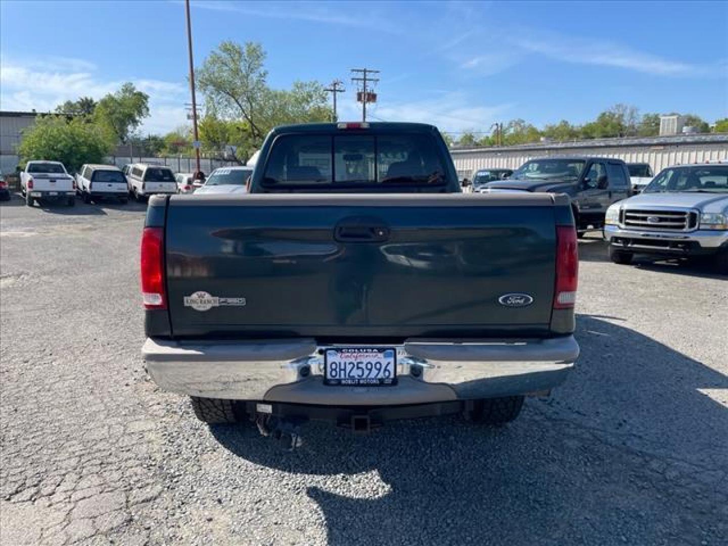 2006 Dark Green Satin Clearcoat Metallic Ford F-350 Super Duty King Ranch (1FTWW31P56E) with an 0.0 8 Cylinder Direct Injection engine, 5-Speed Automatic transmission, located at 800 Riverside Ave, Roseville, CA, 95678, (916) 773-4549, 38.732265, -121.291039 - DIESEL CREW CAB 4X4 FX4 KING RANCH LOW MILES - Photo#9