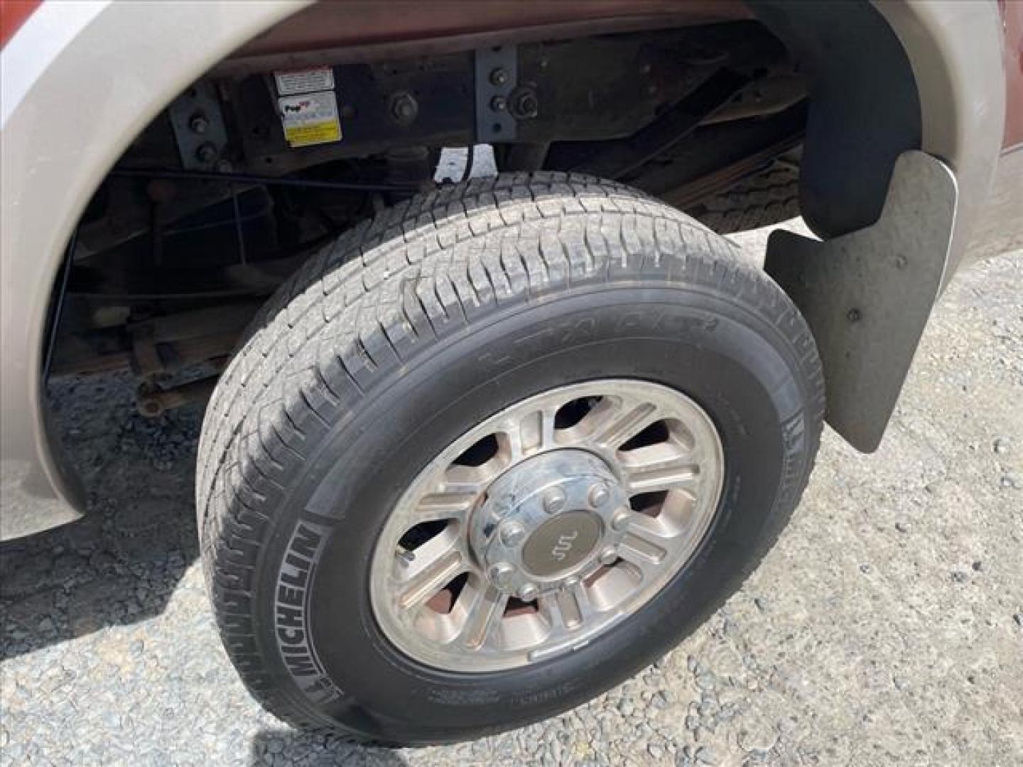2006 Dark Toreador Red Clearcoat/Arizona Beige Clearcoa Ford F-350 Super Duty King Ranch (1FTWW31P26E) with an 0.0 8 Cylinder Direct Injection engine, 5-Speed Automatic transmission, located at 800 Riverside Ave, Roseville, CA, 95678, (916) 773-4549, 38.732265, -121.291039 - DIESEL CREW CAB 4X4 KING RANCH CLEAN CARFAX - Photo#7