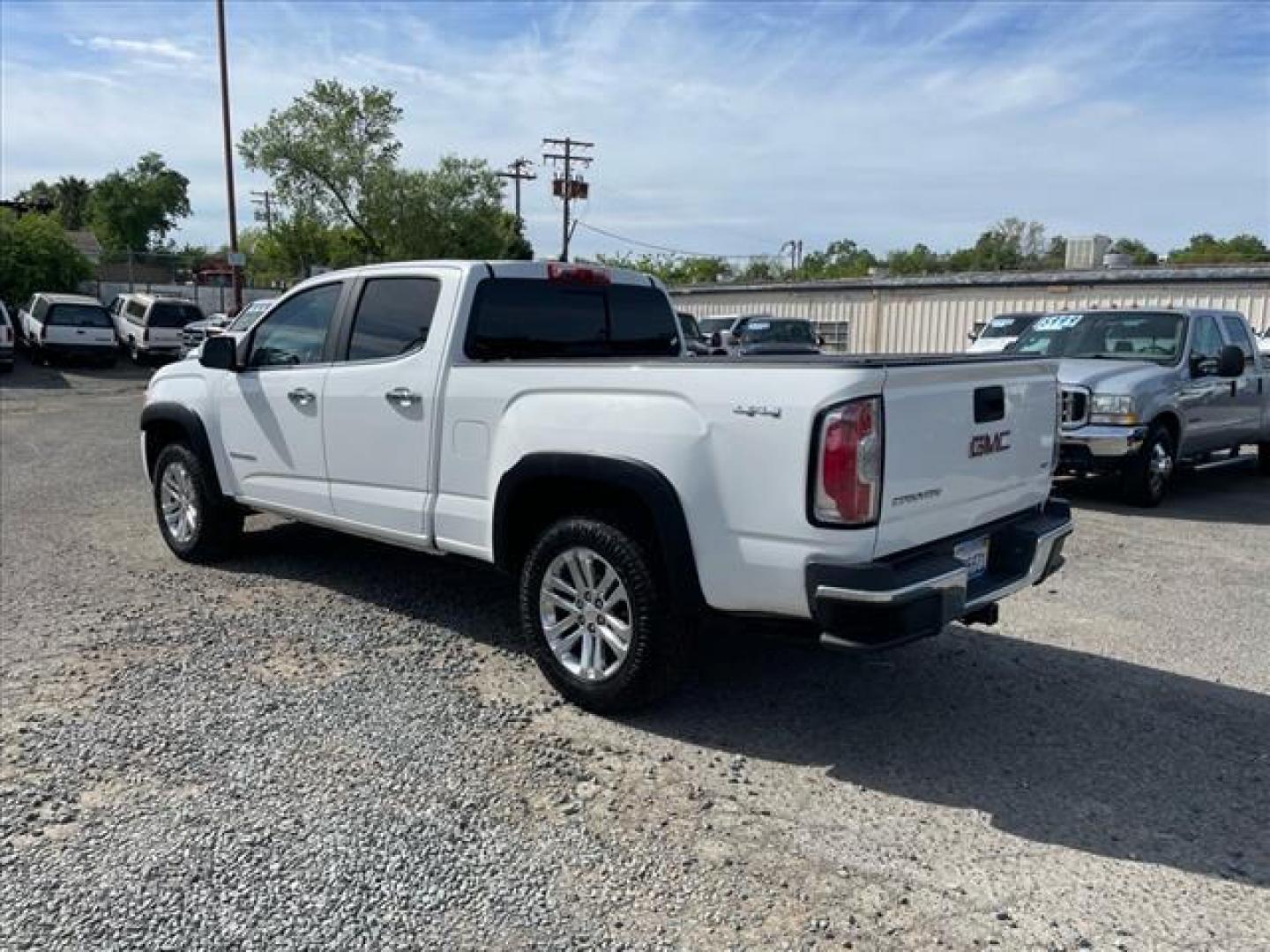 2016 Summit White GMC Canyon SLT (1GTP6DE17G1) with an 2.8L Duramax 2.8L Diesel Turbo I4 181hp 369ft. lbs. Common Rail Direct Injection engine, 6-Speed Shiftable Automatic transmission, located at 800 Riverside Ave, Roseville, CA, 95678, (916) 773-4549, 38.732265, -121.291039 - Photo#3