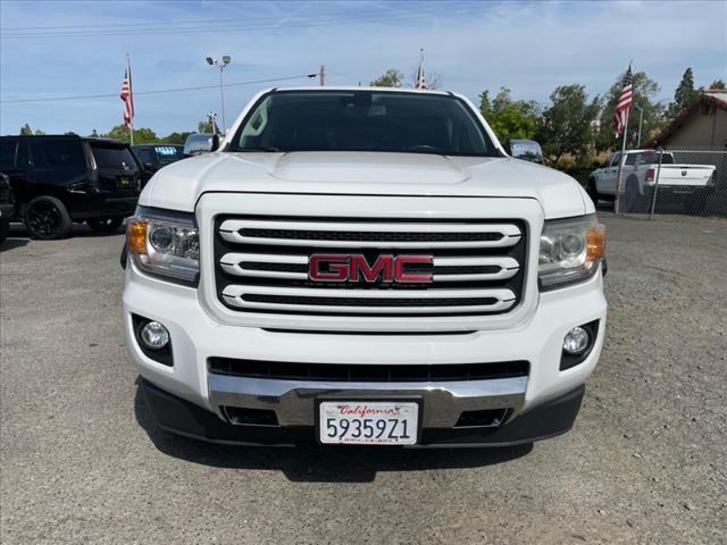 2016 Summit White GMC Canyon SLT (1GTP6DE17G1) with an 2.8L Duramax 2.8L Diesel Turbo I4 181hp 369ft. lbs. Common Rail Direct Injection engine, 6-Speed Shiftable Automatic transmission, located at 800 Riverside Ave, Roseville, CA, 95678, (916) 773-4549, 38.732265, -121.291039 - Photo#8