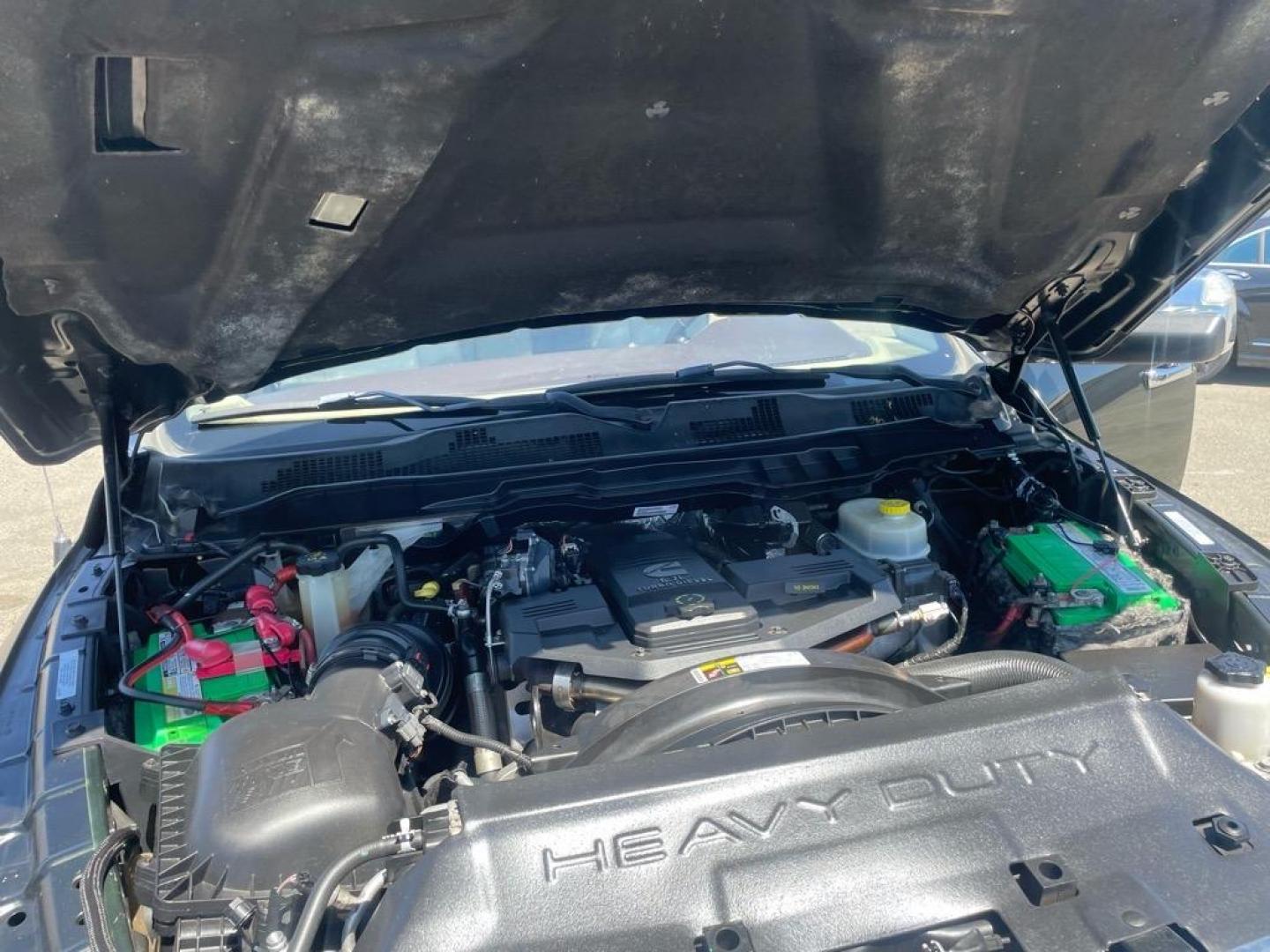 2015 Black Forest Green Pearl Coat/Bright Silver Metall RAM 3500 Laramie (3C63RRJL4FG) with an 6.7L Cummins 6.7L Diesel Turbo I6 350hp 660ft. lbs. Common Rail Direct Injection engine, Automatic transmission, located at 800 Riverside Ave, Roseville, CA, 95678, (916) 773-4549, 38.732265, -121.291039 - CUMMINS DIESEL CREW CAB DUALLY 4X4 LARAMIE - Photo#15
