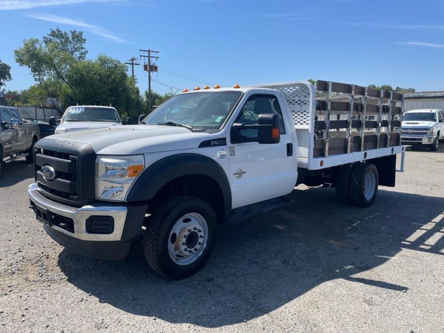 2016 Oxford White Ford F-450 Super Duty XL (1FDUF5GT6GE) with an 6.7L Power Stroke 6.7L Biodiesel Turbo V8 440hp 860ft. lbs. Common Rail Direct Injection engine, 6-Speed Shiftable Automatic transmission, located at 800 Riverside Ave, Roseville, CA, 95678, (916) 773-4549, 38.732265, -121.291039 - Photo#0