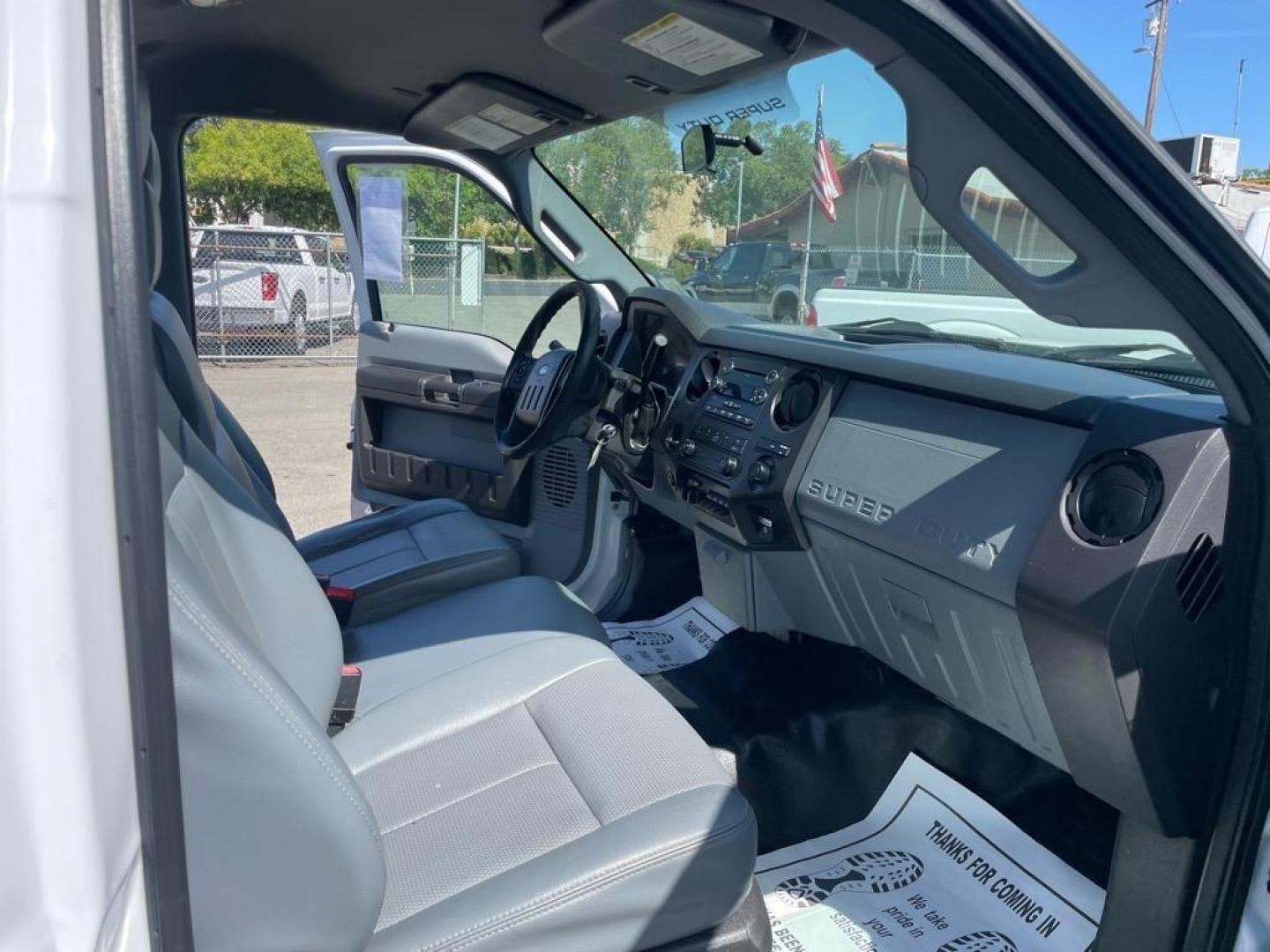 2016 Oxford White Ford F-450 Super Duty XL (1FDUF5GT6GE) with an 6.7L Power Stroke 6.7L Biodiesel Turbo V8 440hp 860ft. lbs. Common Rail Direct Injection engine, 6-Speed Shiftable Automatic transmission, located at 800 Riverside Ave, Roseville, CA, 95678, (916) 773-4549, 38.732265, -121.291039 - Photo#10
