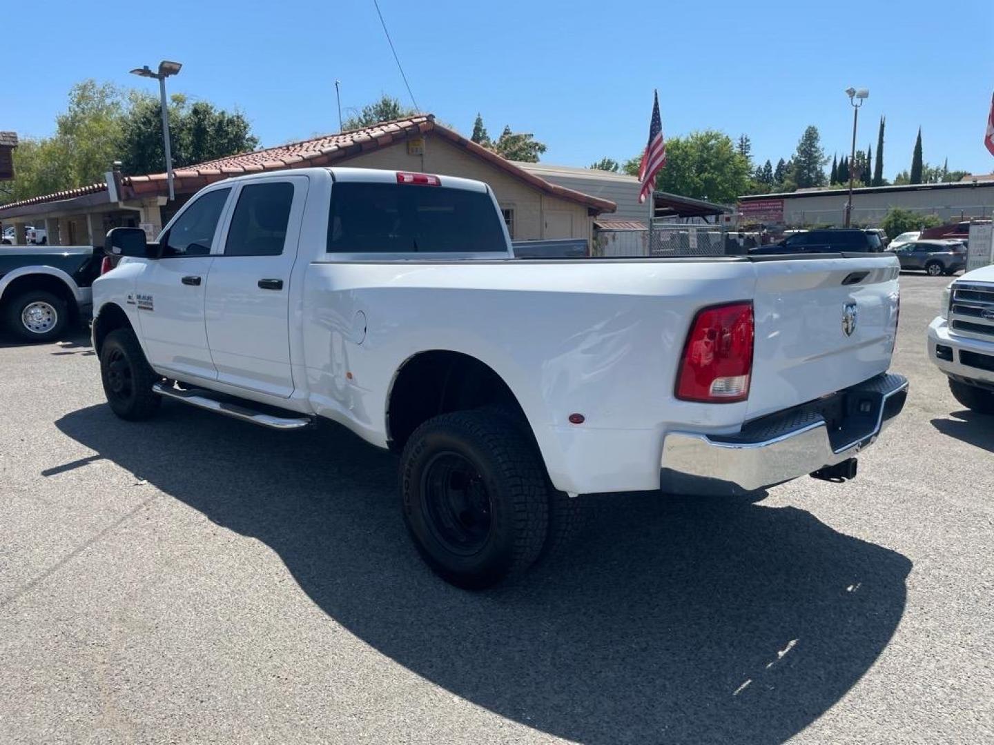 2017 Bright White Clear Coat RAM 3500 Tradesman (3C63RRGL9HG) with an 6.7L Cummins 6.7L Diesel Turbo I6 350hp 660ft. lbs. Common Rail Direct Injection engine, Automatic transmission, located at 800 Riverside Ave, Roseville, CA, 95678, (916) 773-4549, 38.732265, -121.291039 - Photo#2
