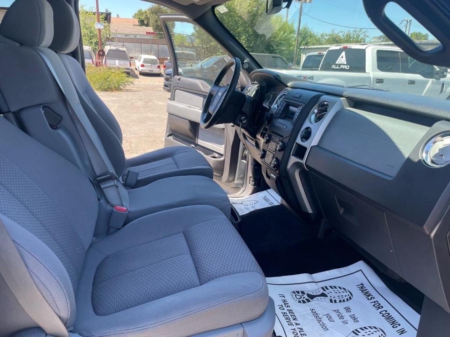 2013 Sterling Gray Metallic Ford F-150 XLT (1FTFW1ET6DK) with an 3.5L EcoBoost 3.5L Twin Turbo V6 365hp 420ft. lbs. Direct Injection engine, 6-Speed Automatic transmission, located at 800 Riverside Ave, Roseville, CA, 95678, (916) 773-4549, 38.732265, -121.291039 - 4X4 SUPERCREW XLT ECO BOOST LOW MILES SERVICE RECORDS - Photo#12