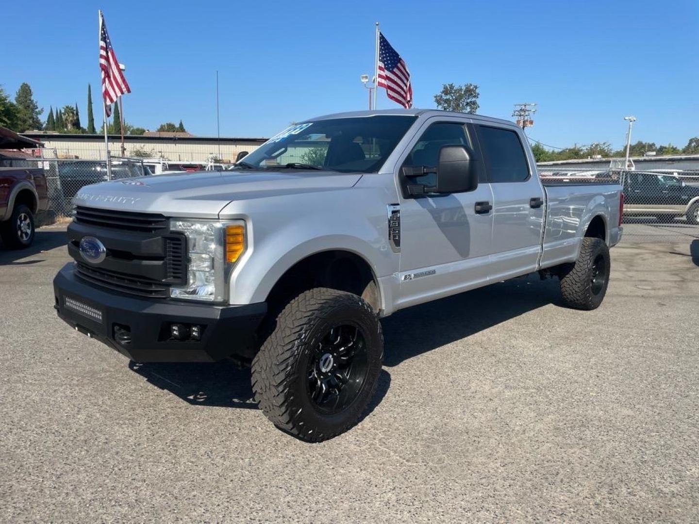 2017 Ingot Silver Ford F-350 Super Duty XL (1FT8W3BT2HE) with an 6.7L Power Stroke 6.7L Biodiesel Turbo V8 440hp 925ft. lbs. Common Rail Direct Injection engine, 6-Speed Shiftable Automatic transmission, located at 800 Riverside Ave, Roseville, CA, 95678, (916) 773-4549, 38.732265, -121.291039 - Photo#0