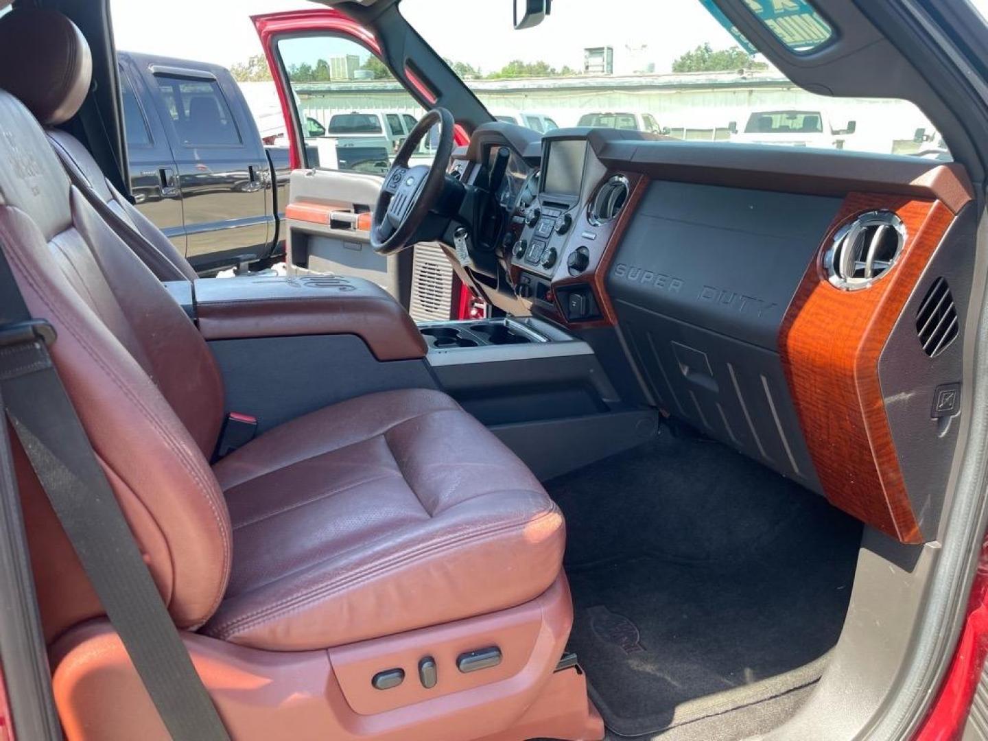 2013 Autumn Red Metallic/Pale Adobe Metallic Ford F-350 Super Duty King Ranch (1FT8W3BT3DE) with an 6.7L Power Stroke 6.7L Biodiesel Turbo V8 400hp 800ft. lbs. Common Rail Direct Injection engine, 6-Speed Shiftable Automatic transmission, located at 800 Riverside Ave, Roseville, CA, 95678, (916) 773-4549, 38.732265, -121.291039 - Photo#12