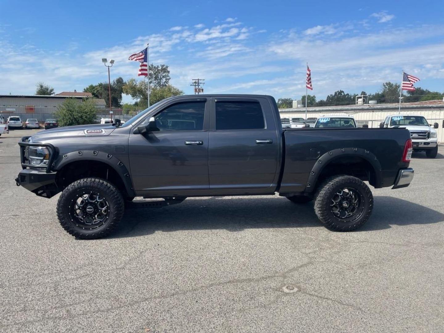 2019 Granite Crystal Metallic Clear Coat RAM 2500 Big Horn (3C6UR5DJ9KG) with an 6.4L HEMI 6.4L V8 410hp 429ft. lbs. Sequential Multiport Fuel Injection engine, 8-Speed Shiftable Automatic transmission, located at 800 Riverside Ave, Roseville, CA, 95678, (916) 773-4549, 38.732265, -121.291039 - Photo#1