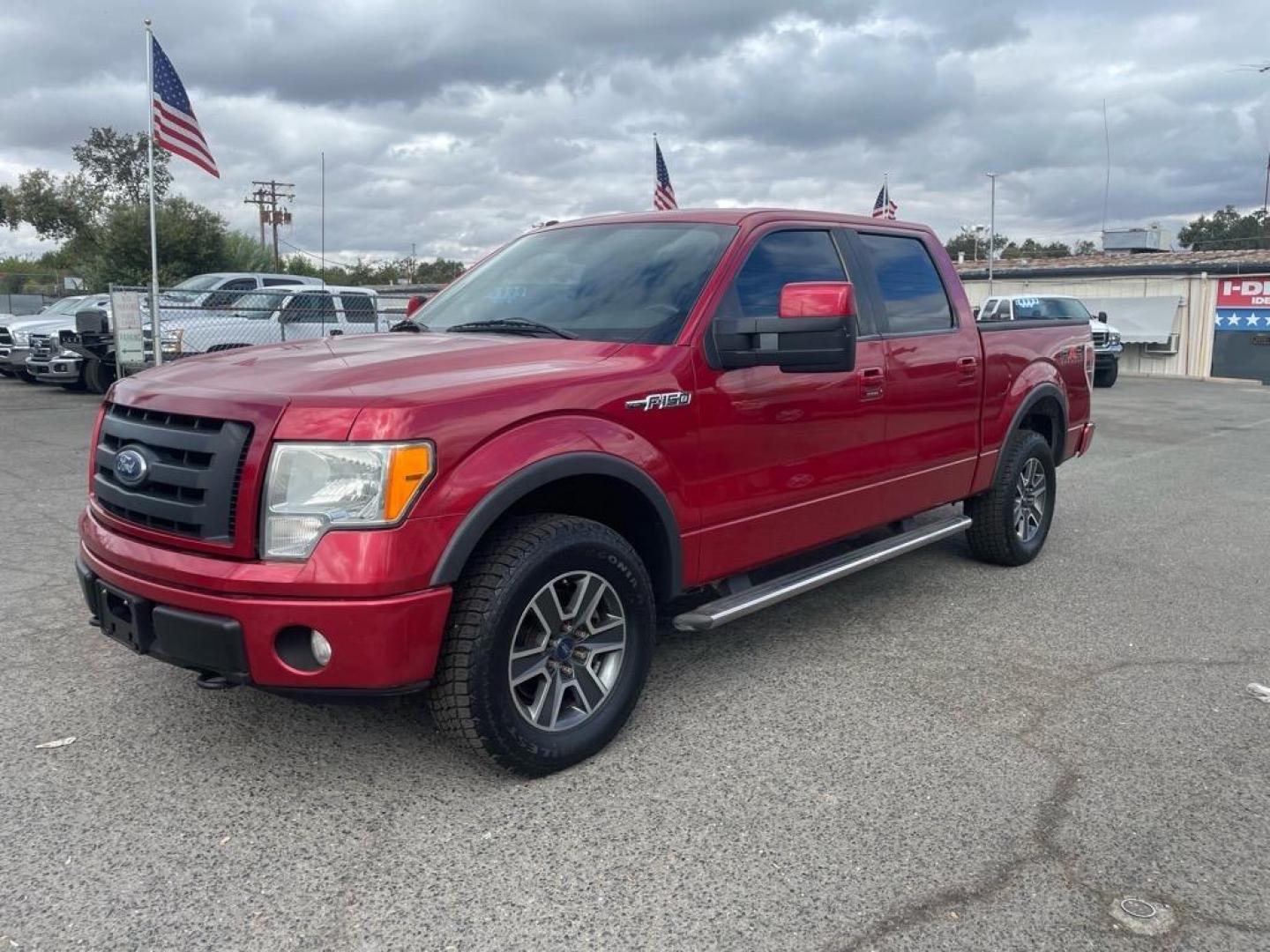 2010 Red Candy Metallic Ford F-150 FX4 (1FTFW1EVXAF) with an 5.4L Triton 5.4L Flex Fuel V8 320hp 390ft. lbs. Sequential Multiport Fuel Injection engine, 6-Speed Automatic transmission, located at 800 Riverside Ave, Roseville, CA, 95678, (916) 773-4549, 38.732265, -121.291039 - Photo#0