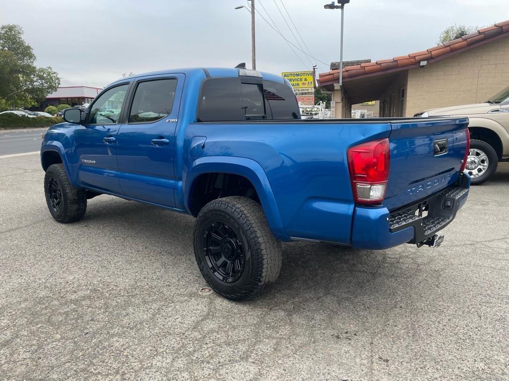 2017 Blazing Blue Pearl Toyota Tacoma TRD Sport (5TFCZ5AN6HX) with an 3.5L 3.5L V6 278hp 265ft. lbs. Direct Injection engine, 6-Speed Manual transmission, located at 800 Riverside Ave, Roseville, CA, 95678, (916) 773-4549, 38.732265, -121.291039 - 4X4 DOUBLE CAB TRD SPORT LEATHER MOON ROOF SERVICE RECORDS MANUAL TRANSMISSION - Photo#2