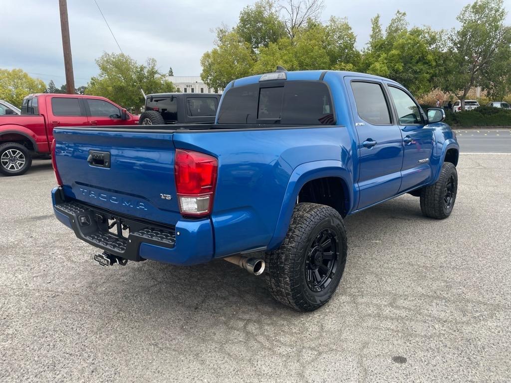 2017 Blazing Blue Pearl Toyota Tacoma TRD Sport (5TFCZ5AN6HX) with an 3.5L 3.5L V6 278hp 265ft. lbs. Direct Injection engine, 6-Speed Manual transmission, located at 800 Riverside Ave, Roseville, CA, 95678, (916) 773-4549, 38.732265, -121.291039 - 4X4 DOUBLE CAB TRD SPORT LEATHER MOON ROOF SERVICE RECORDS MANUAL TRANSMISSION - Photo#3