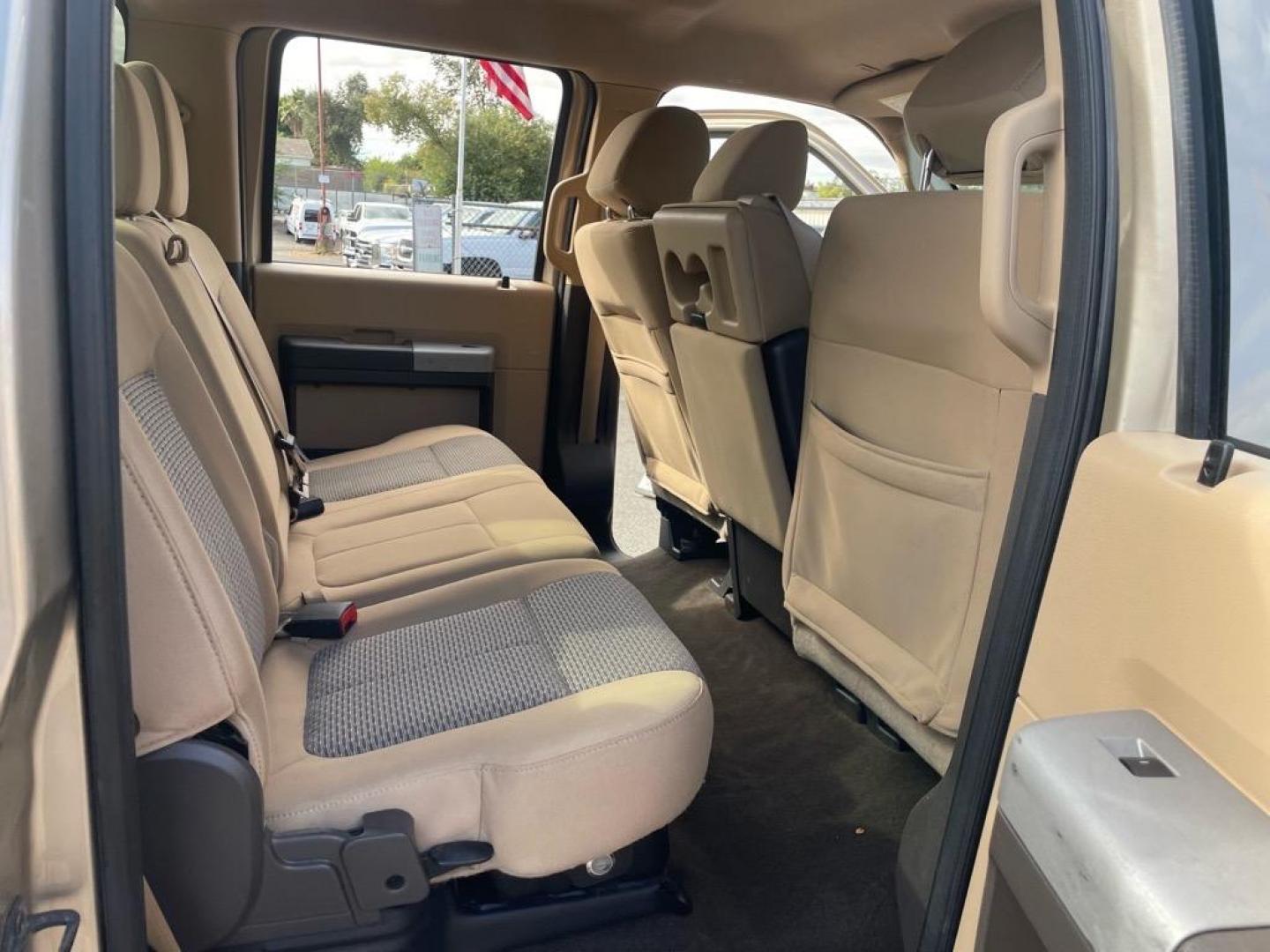 2013 Pale Adobe Metallic Ford F-250 Super Duty XLT (1FT7W2BT1DE) with an 6.7L Power Stroke 6.7L Biodiesel Turbo V8 400hp 800ft. lbs. Common Rail Direct Injection engine, 6-Speed Shiftable Automatic transmission, located at 800 Riverside Ave, Roseville, CA, 95678, (916) 773-4549, 38.732265, -121.291039 - Photo#11