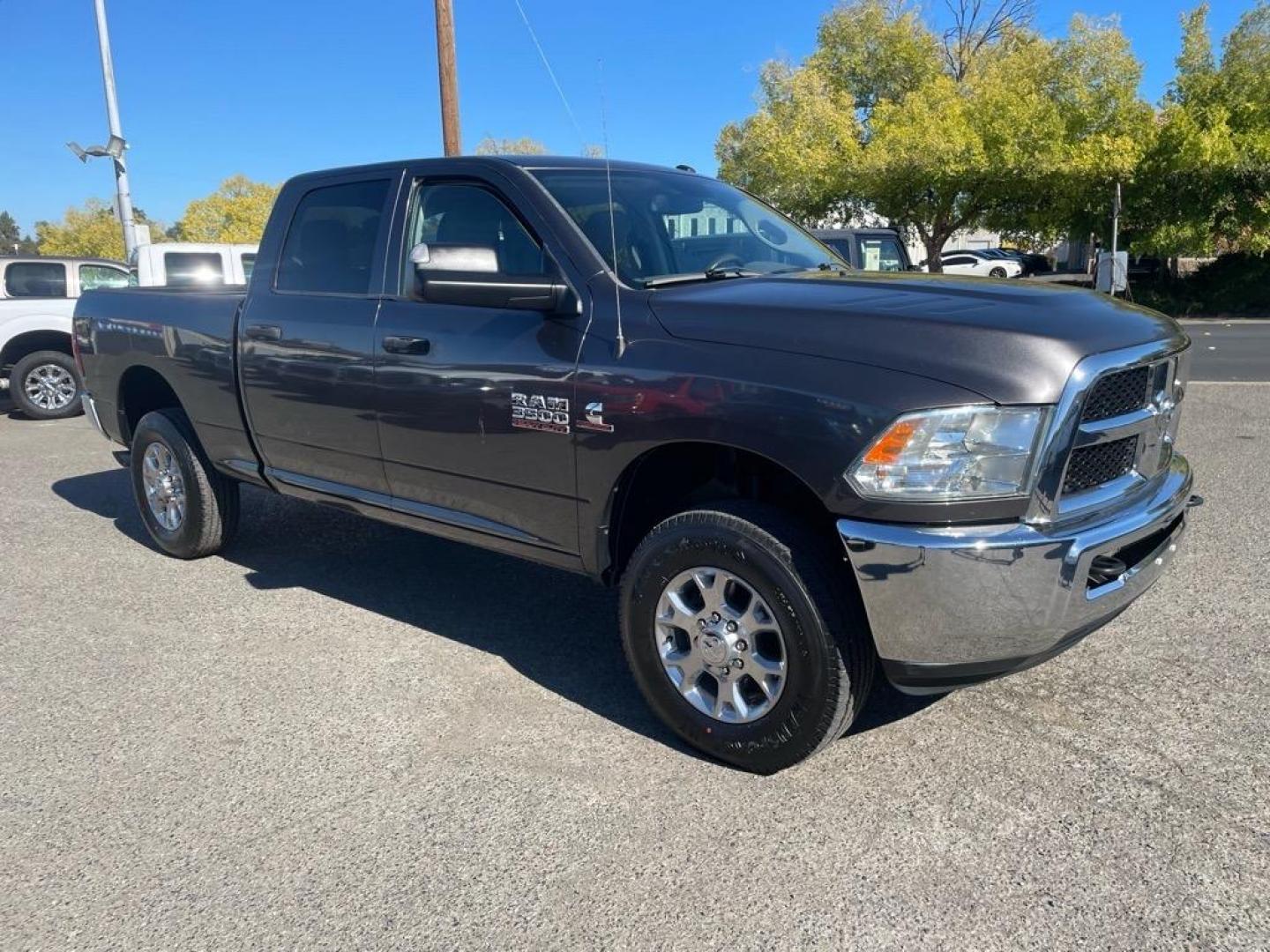 2016 Granite Crystal Metallic Clear Coat RAM 3500 Tradesman (3C63R3CL6GG) with an 6.7L Cummins 6.7L Diesel Turbo I6 350hp 660ft. lbs. Common Rail Direct Injection engine, Automatic transmission, located at 800 Riverside Ave, Roseville, CA, 95678, (916) 773-4549, 38.732265, -121.291039 - Photo#6