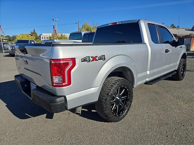2016 Ingot Silver Metallic Ford F-150 XL (1FTEX1E86GF) with an 3.5L 3.5L Flex Fuel V6 282hp 253ft. lbs. Sequential Multiport Fuel Injection engine, 6-Speed Shiftable Automatic transmission, located at 800 Riverside Ave, Roseville, CA, 95678, (916) 773-4549, 38.732265, -121.291039 - 4X4 SUPER CAB CUSTOM WHEELS SUPER CLEAN - Photo#3