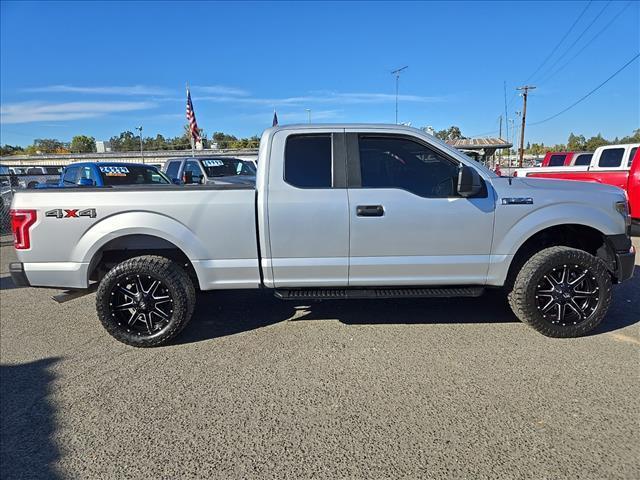 2016 Ingot Silver Metallic Ford F-150 XL (1FTEX1E86GF) with an 3.5L 3.5L Flex Fuel V6 282hp 253ft. lbs. Sequential Multiport Fuel Injection engine, 6-Speed Shiftable Automatic transmission, located at 800 Riverside Ave, Roseville, CA, 95678, (916) 773-4549, 38.732265, -121.291039 - 4X4 SUPER CAB CUSTOM WHEELS SUPER CLEAN - Photo#5