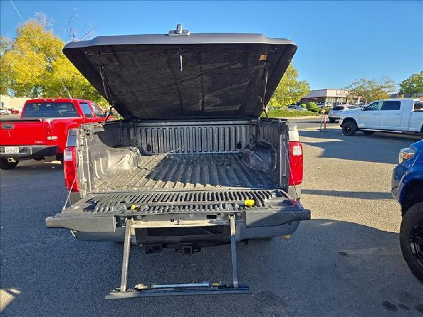2011 Sterling Grey Metallic Ford F-250 Super Duty Lariat (1FT7W29F1BE) with an 6.7L Power Stroke 6.7L Biodiesel Turbo V8 400hp 800ft. lbs. Common Rail Direct Injection engine, 6-Speed Shiftable Automatic transmission, located at 800 Riverside Ave, Roseville, CA, 95678, (916) 773-4549, 38.732265, -121.291039 - DIESEL CREW CAB 4X4 FX4 LOW MILES 1 OWNER - Photo#11