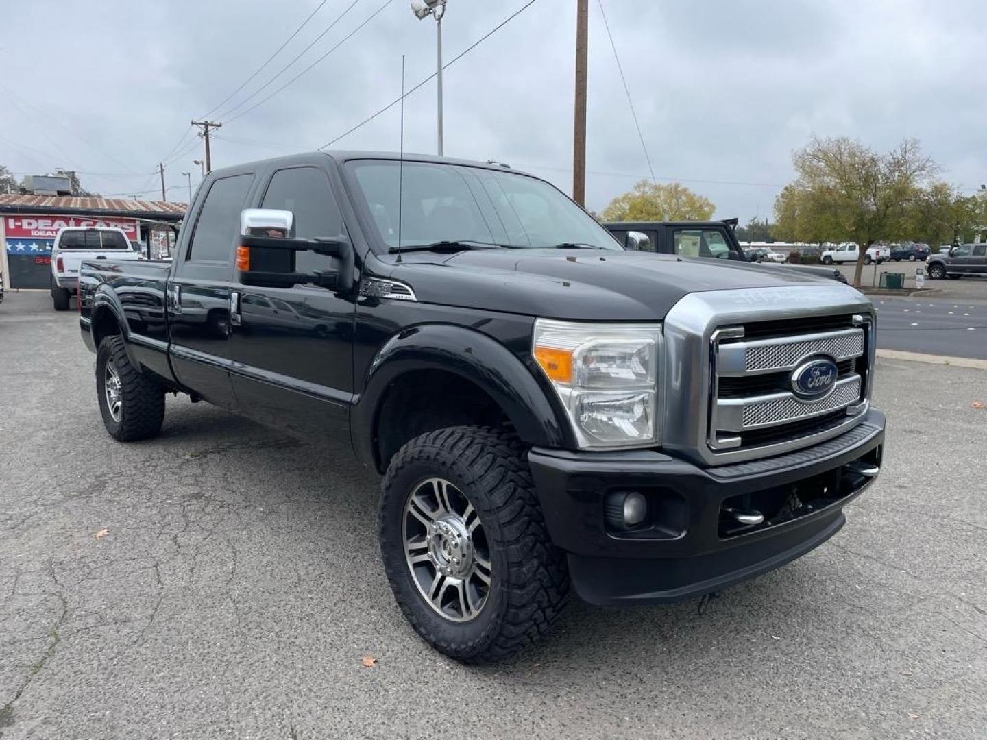 2013 Tuxedo Black Metallic Ford F-350 Super Duty Platinum (1FT8W3BT9DE) with an 6.7L Power Stroke 6.7L Biodiesel Turbo V8 400hp 800ft. lbs. Common Rail Direct Injection engine, 6-Speed Shiftable Automatic transmission, located at 800 Riverside Ave, Roseville, CA, 95678, (916) 773-4549, 38.732265, -121.291039 - Photo#5