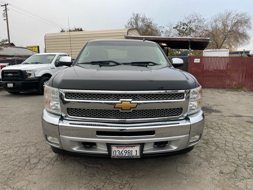 2013 Black Chevrolet Silverado 1500 LT (3GCPKSE78DG) with an 5.3L Vortec 5.3L Flex Fuel V8 315hp 335ft. lbs. Other engine, 6-Speed Shiftable Automatic transmission, located at 800 Riverside Ave, Roseville, CA, 95678, (916) 773-4549, 38.732265, -121.291039 - CREW CAB 4X4 LT LOW MILES SERVICE RECORDS ON CLEAN CARFAX - Photo#7