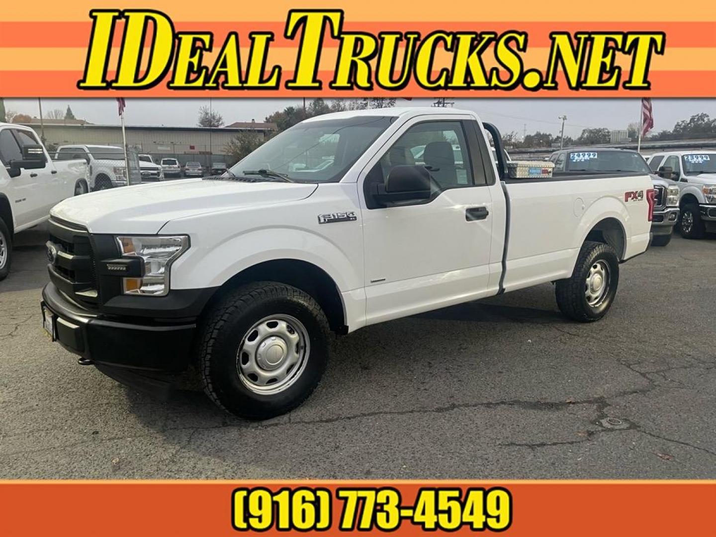 2017 Oxford White Ford F-150 XL (1FTNF1EG6HK) with an 3.5L EcoBoost 3.5L Twin Turbo V6 375hp 470ft. lbs. Direct Injection engine, 10-Speed Shiftable Automatic transmission, located at 800 Riverside Ave, Roseville, CA, 95678, (916) 773-4549, 38.732265, -121.291039 - 4X4 FX4 XL SERVICE RECORDS - Photo#0