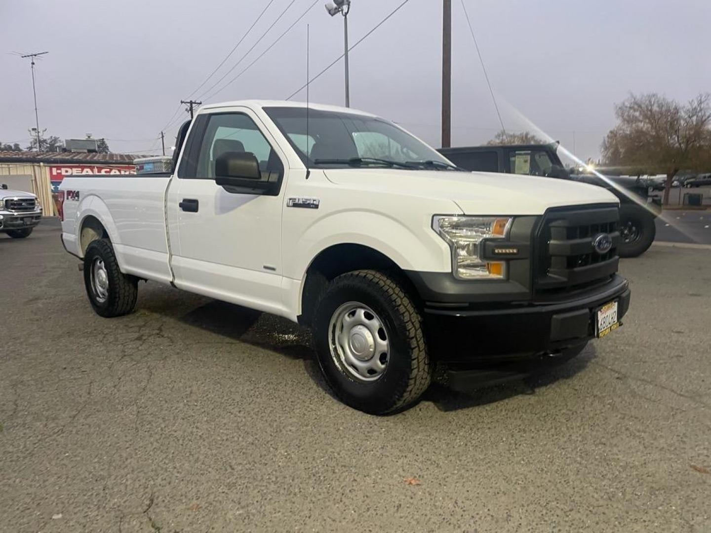 2017 Oxford White Ford F-150 XL (1FTNF1EG6HK) with an 3.5L EcoBoost 3.5L Twin Turbo V6 375hp 470ft. lbs. Direct Injection engine, 10-Speed Shiftable Automatic transmission, located at 800 Riverside Ave, Roseville, CA, 95678, (916) 773-4549, 38.732265, -121.291039 - 4X4 FX4 XL SERVICE RECORDS - Photo#1
