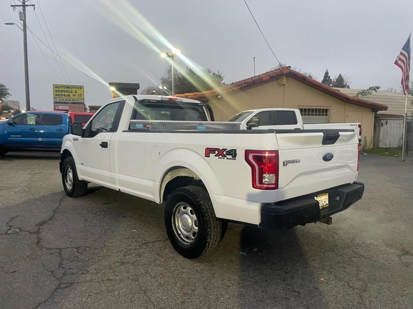 2017 Oxford White Ford F-150 XL (1FTNF1EG6HK) with an 3.5L EcoBoost 3.5L Twin Turbo V6 375hp 470ft. lbs. Direct Injection engine, 10-Speed Shiftable Automatic transmission, located at 800 Riverside Ave, Roseville, CA, 95678, (916) 773-4549, 38.732265, -121.291039 - 4X4 FX4 XL SERVICE RECORDS - Photo#2