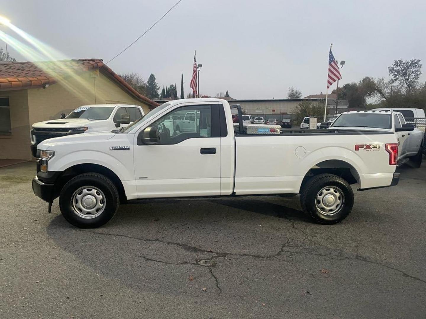 2017 Oxford White Ford F-150 XL (1FTNF1EG6HK) with an 3.5L EcoBoost 3.5L Twin Turbo V6 375hp 470ft. lbs. Direct Injection engine, 10-Speed Shiftable Automatic transmission, located at 800 Riverside Ave, Roseville, CA, 95678, (916) 773-4549, 38.732265, -121.291039 - 4X4 FX4 XL SERVICE RECORDS - Photo#4
