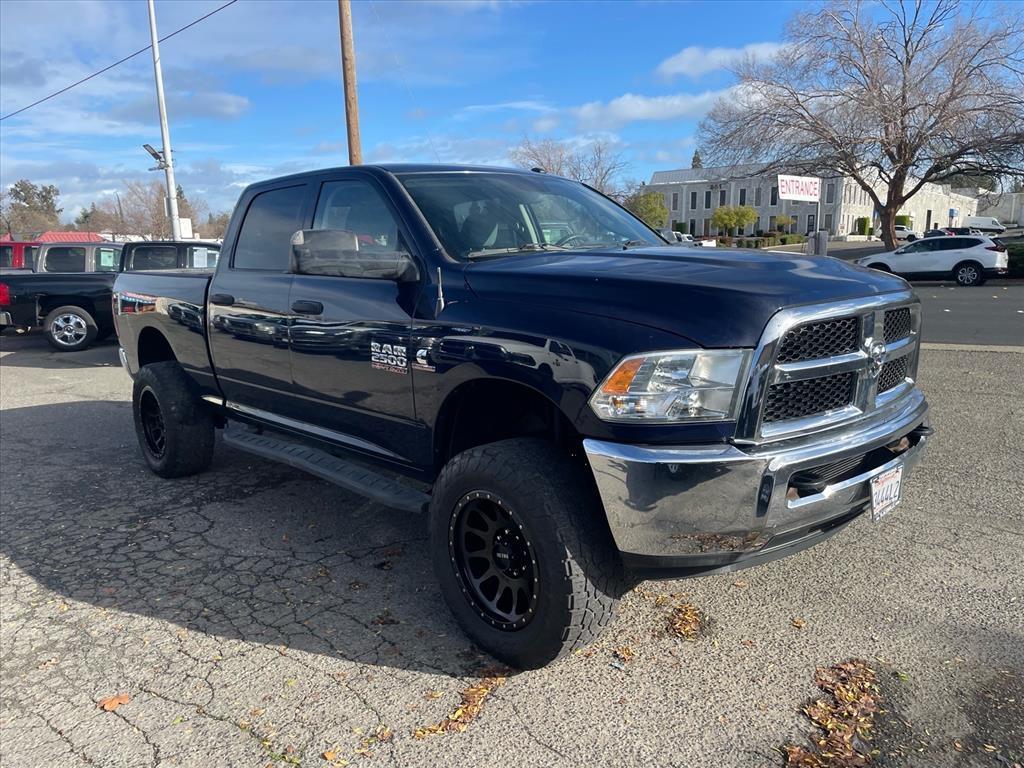 2017 Blue Streak Pearl Coat RAM 2500 Tradesman (3C6UR5CL4HG) with an 6.7L Cummins 6.7L Diesel Turbo I6 350hp 660ft. lbs. Common Rail Direct Injection engine, Automatic transmission, located at 800 Riverside Ave, Roseville, CA, 95678, (916) 773-4549, 38.732265, -121.291039 - DIESEL CREW CAB 4X4 TRADESMAN CLEAN CARFAX - Photo#1