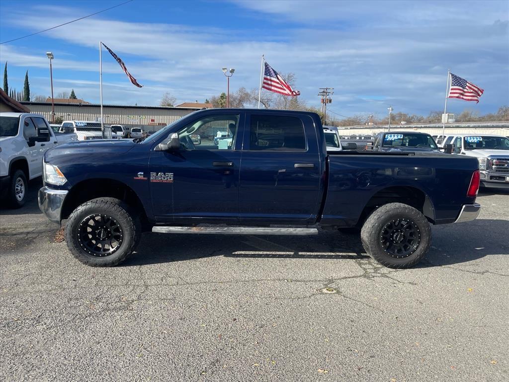 2017 Blue Streak Pearl Coat RAM 2500 Tradesman (3C6UR5CL4HG) with an 6.7L Cummins 6.7L Diesel Turbo I6 350hp 660ft. lbs. Common Rail Direct Injection engine, Automatic transmission, located at 800 Riverside Ave, Roseville, CA, 95678, (916) 773-4549, 38.732265, -121.291039 - DIESEL CREW CAB 4X4 TRADESMAN CLEAN CARFAX - Photo#4