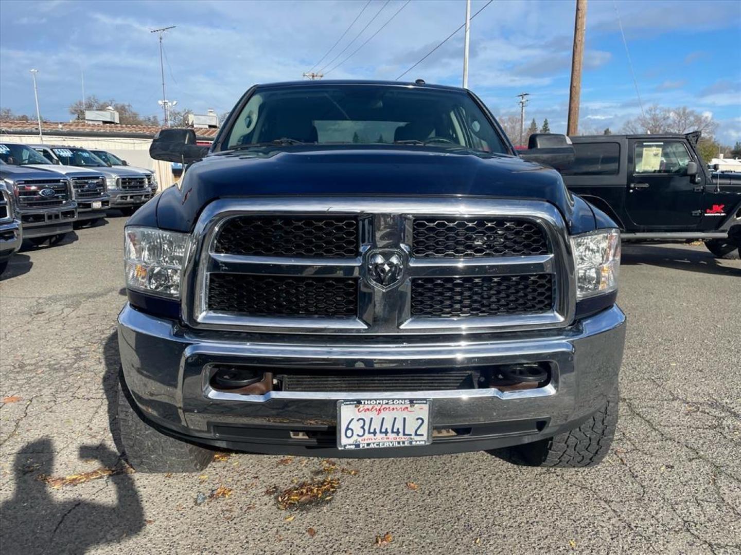 2017 Blue Streak Pearl Coat RAM 2500 Tradesman (3C6UR5CL4HG) with an 6.7L Cummins 6.7L Diesel Turbo I6 350hp 660ft. lbs. Common Rail Direct Injection engine, Automatic transmission, located at 800 Riverside Ave, Roseville, CA, 95678, (916) 773-4549, 38.732265, -121.291039 - Photo#7