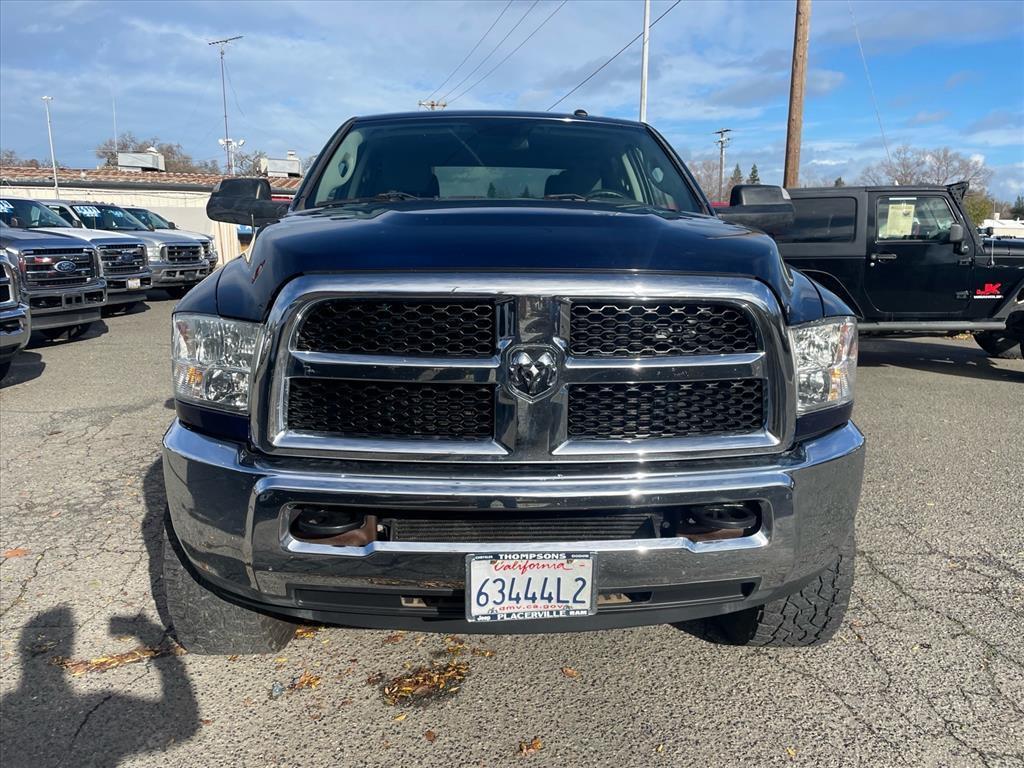 2017 Blue Streak Pearl Coat RAM 2500 Tradesman (3C6UR5CL4HG) with an 6.7L Cummins 6.7L Diesel Turbo I6 350hp 660ft. lbs. Common Rail Direct Injection engine, Automatic transmission, located at 800 Riverside Ave, Roseville, CA, 95678, (916) 773-4549, 38.732265, -121.291039 - DIESEL CREW CAB 4X4 TRADESMAN CLEAN CARFAX - Photo#7