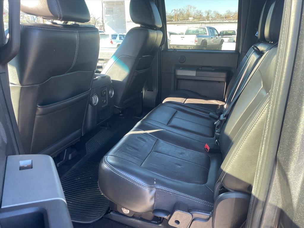 2011 Sterling Grey Metallic Ford F-250 Super Duty Lariat (1FT7W2BT3BE) with an 6.7L Power Stroke 6.7L Biodiesel Turbo V8 400hp 800ft. lbs. Common Rail Direct Injection engine, 6-Speed Shiftable Automatic transmission, located at 800 Riverside Ave, Roseville, CA, 95678, (916) 773-4549, 38.732265, -121.291039 - DIESEL CREW CAB 4X4 FX4 NEW TIRES SERVICE RECORDS - Photo#11