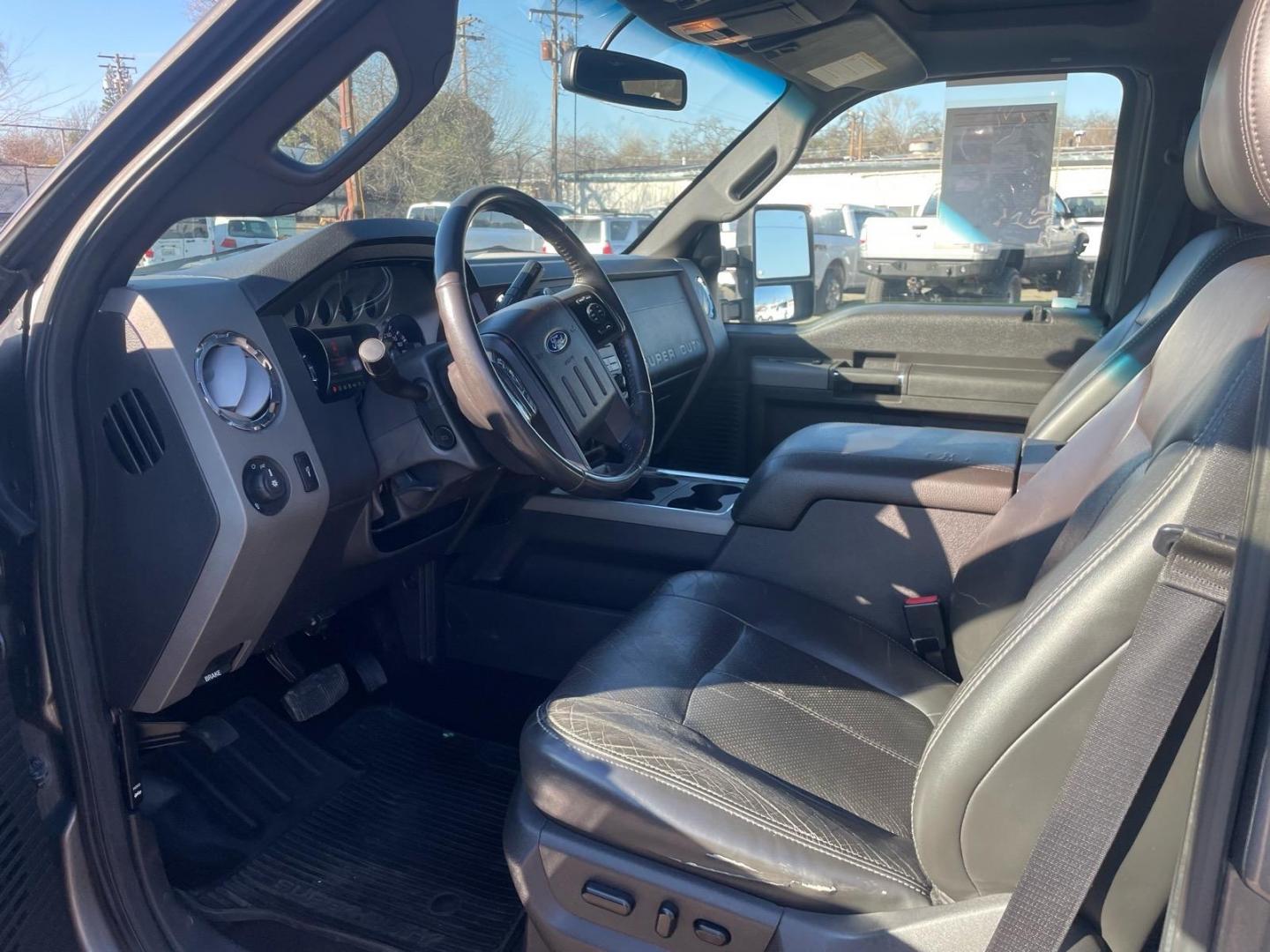 2011 Sterling Grey Metallic Ford F-250 Super Duty Lariat (1FT7W2BT3BE) with an 6.7L Power Stroke 6.7L Biodiesel Turbo V8 400hp 800ft. lbs. Common Rail Direct Injection engine, 6-Speed Shiftable Automatic transmission, located at 800 Riverside Ave, Roseville, CA, 95678, (916) 773-4549, 38.732265, -121.291039 - DIESEL CREW CAB 4X4 FX4 NEW TIRES SERVICE RECORDS - Photo#10