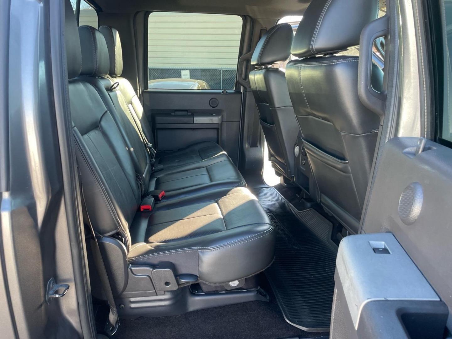 2011 Sterling Grey Metallic Ford F-250 Super Duty Lariat (1FT7W2BT3BE) with an 6.7L Power Stroke 6.7L Biodiesel Turbo V8 400hp 800ft. lbs. Common Rail Direct Injection engine, 6-Speed Shiftable Automatic transmission, located at 800 Riverside Ave, Roseville, CA, 95678, (916) 773-4549, 38.732265, -121.291039 - DIESEL CREW CAB 4X4 FX4 NEW TIRES SERVICE RECORDS - Photo#13