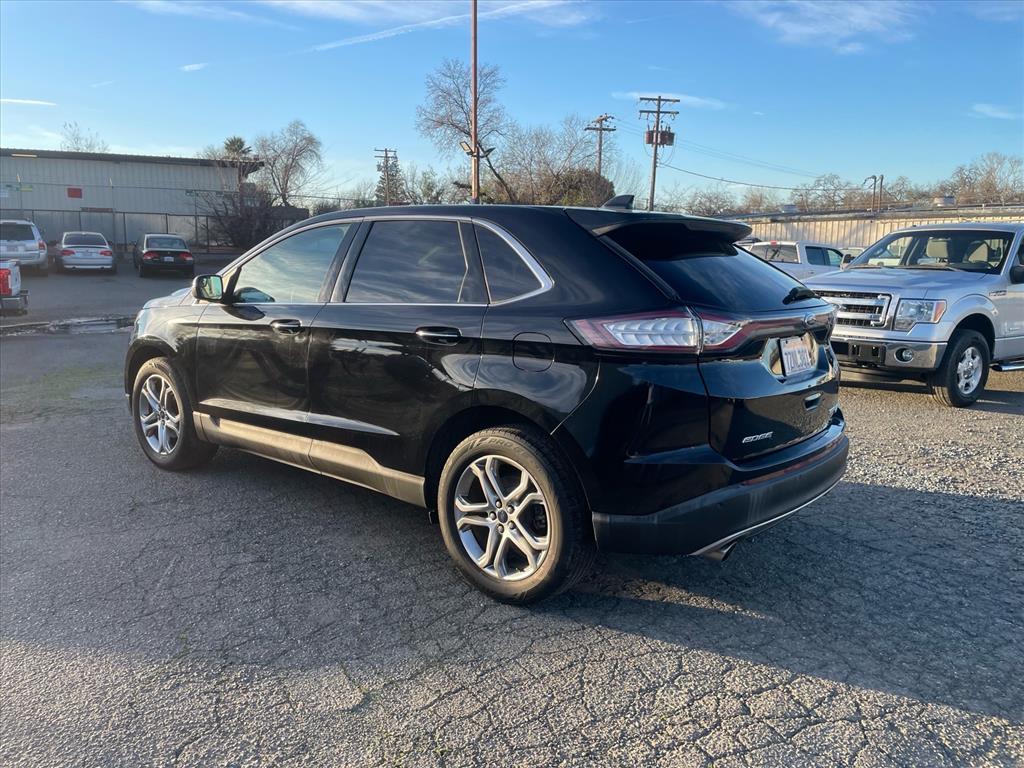 2016 Shadow Black Ford Edge Titanium (2FMPK3K97GB) with an 2.0L EcoBoost 2.0L Turbo I4 245hp 275ft. lbs. Direct Injection engine, 6-Speed Shiftable Automatic transmission, located at 800 Riverside Ave, Roseville, CA, 95678, (916) 773-4549, 38.732265, -121.291039 - ECOBOOST TITANIUM 97K MILES - Photo#2